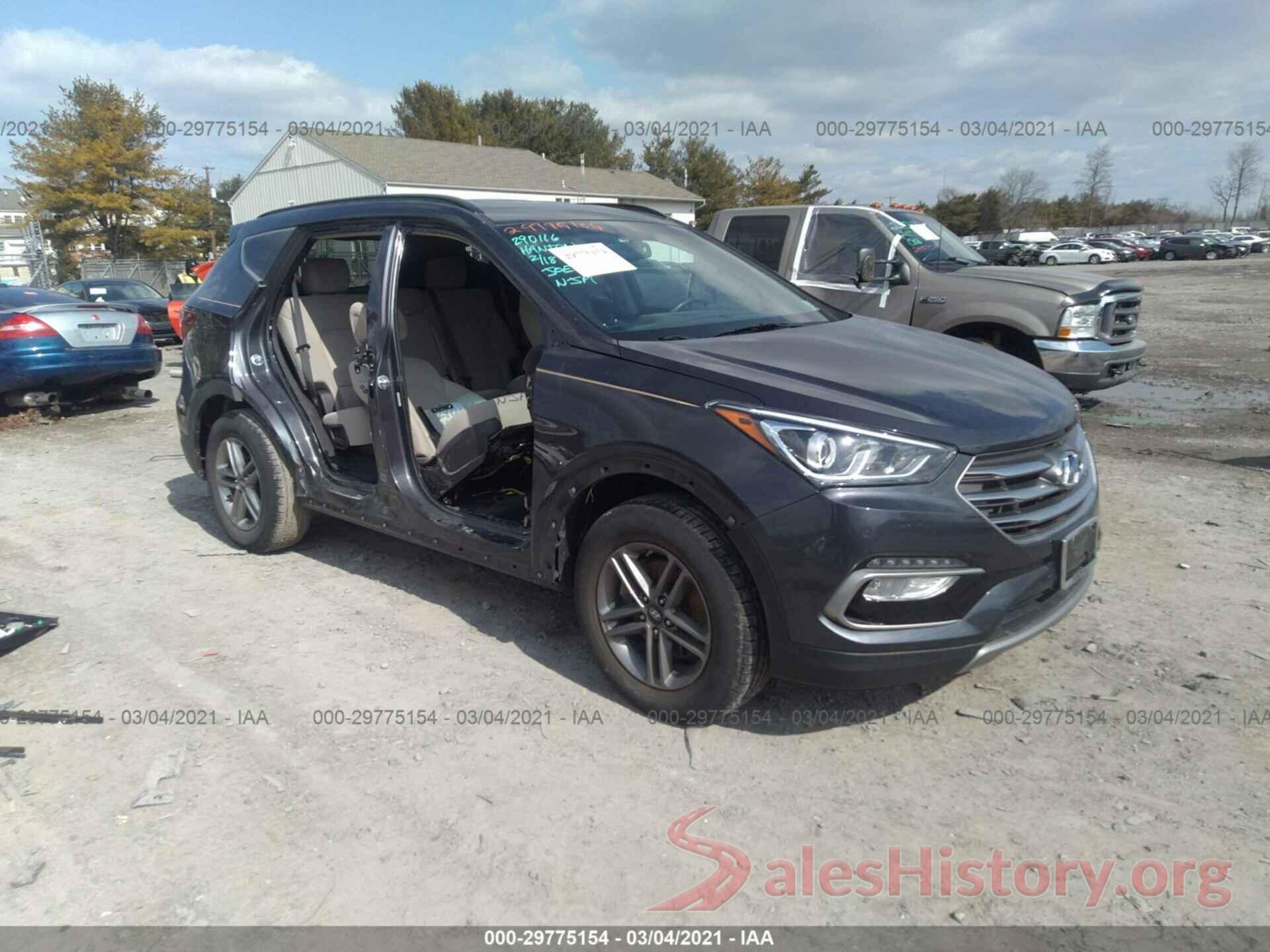 5XYZUDLB2HG387642 2017 HYUNDAI SANTA FE SPORT