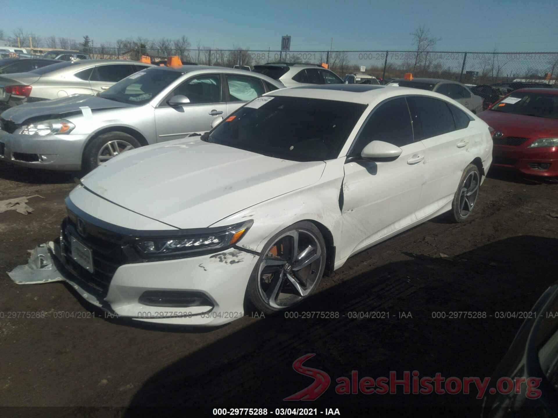 1HGCV2F32JA052786 2018 HONDA ACCORD SEDAN