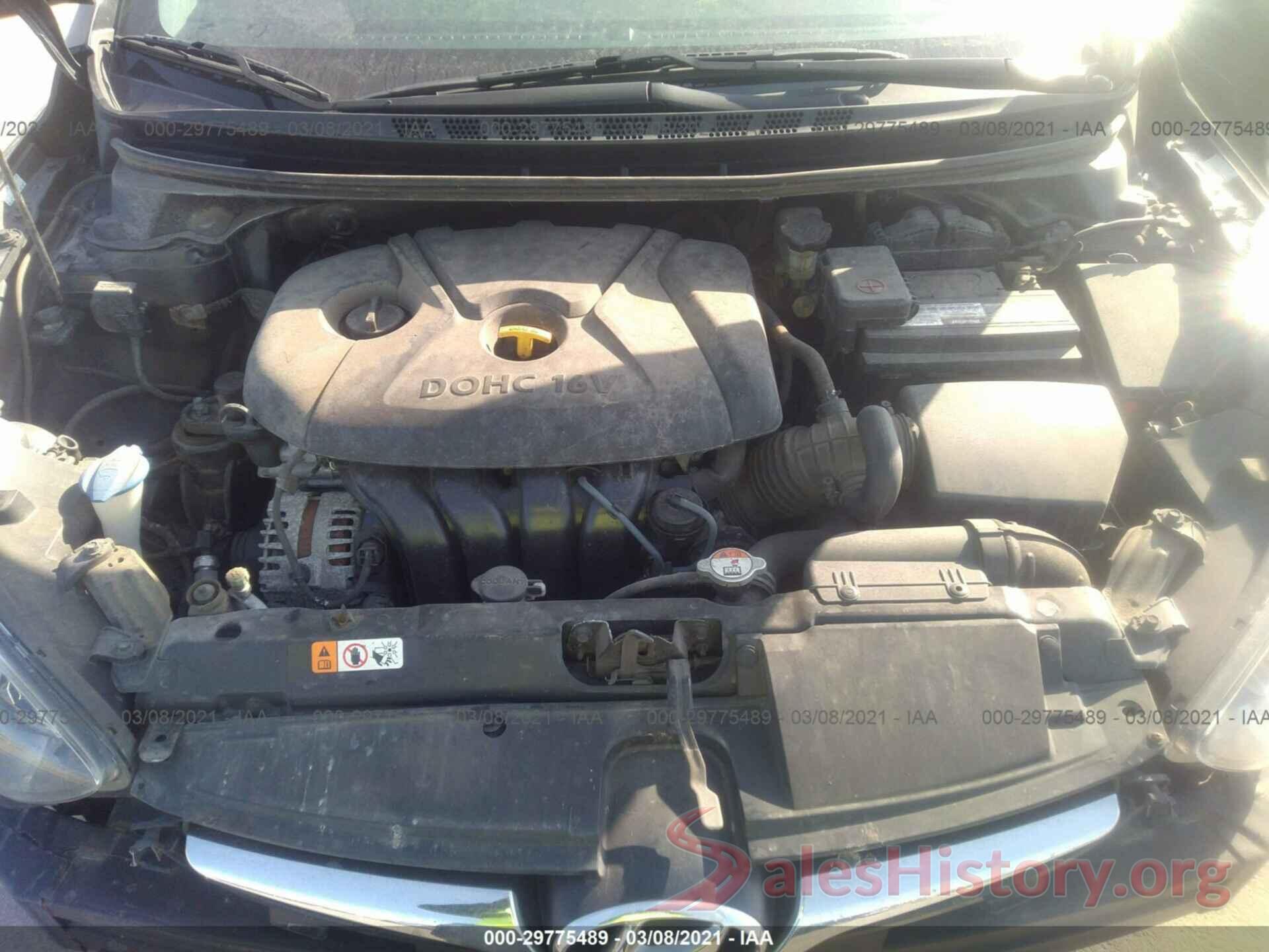 KMHDH4AE8GU573853 2016 HYUNDAI ELANTRA