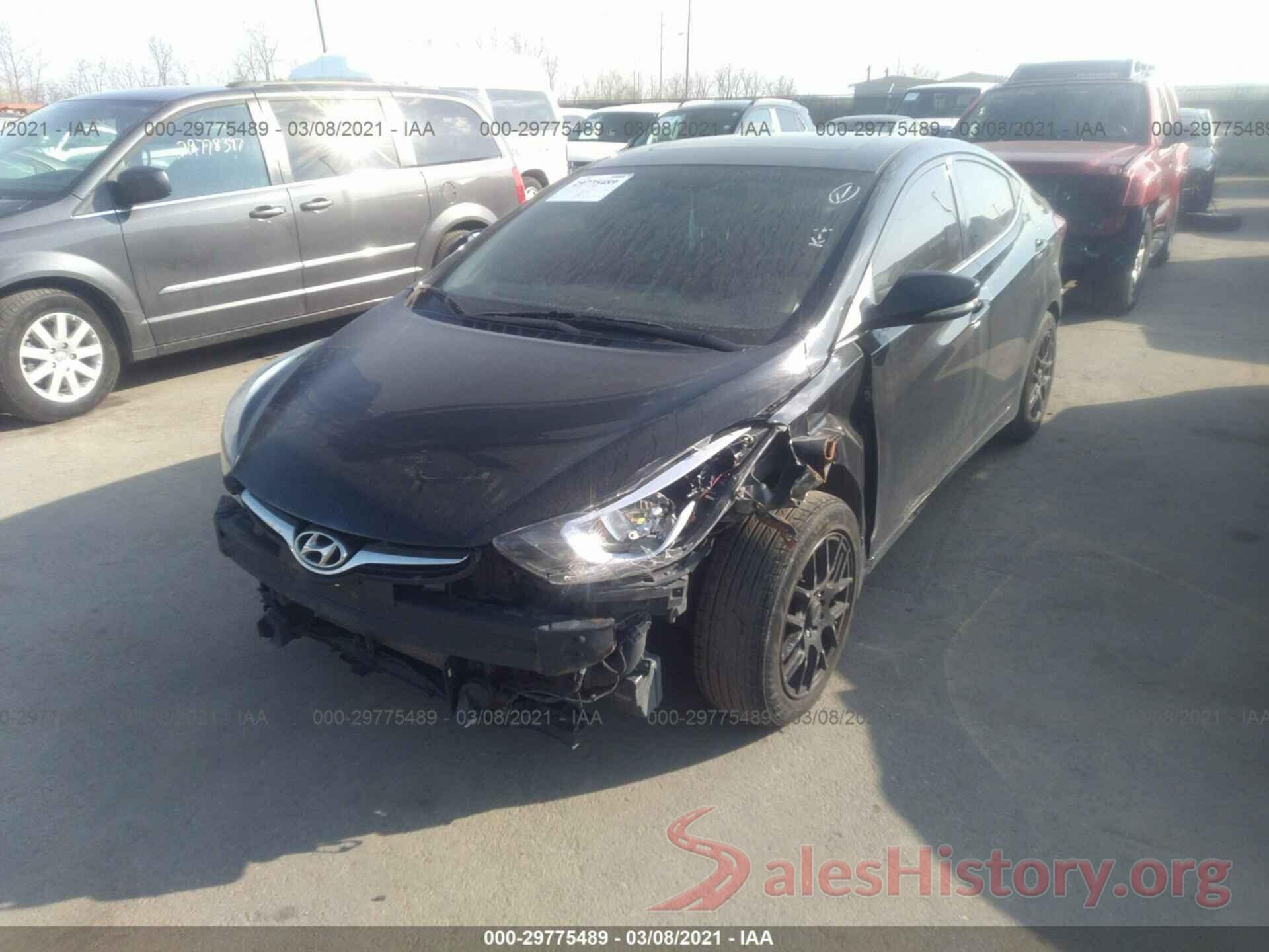 KMHDH4AE8GU573853 2016 HYUNDAI ELANTRA