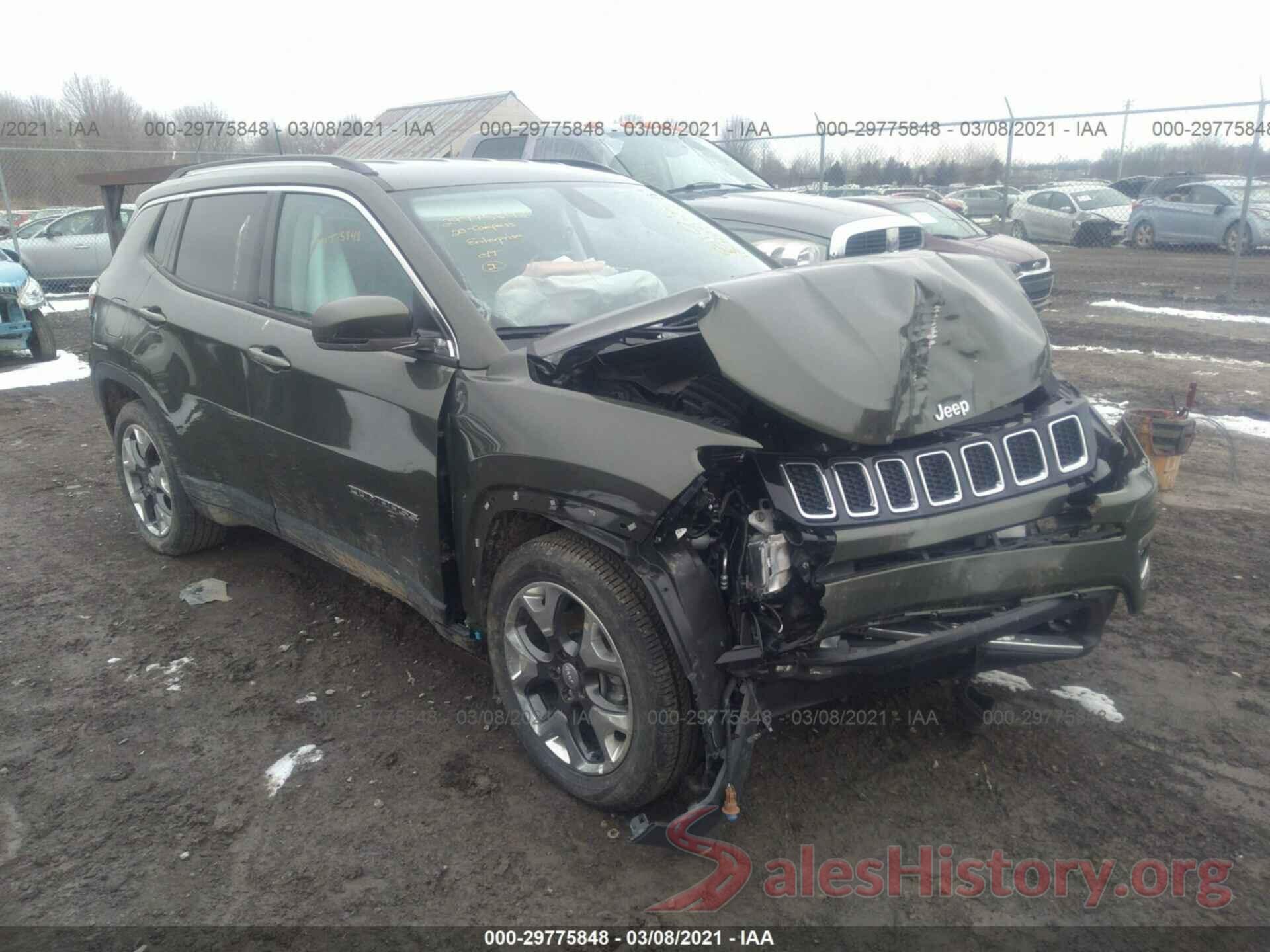 3C4NJDCB6LT215557 2020 JEEP COMPASS