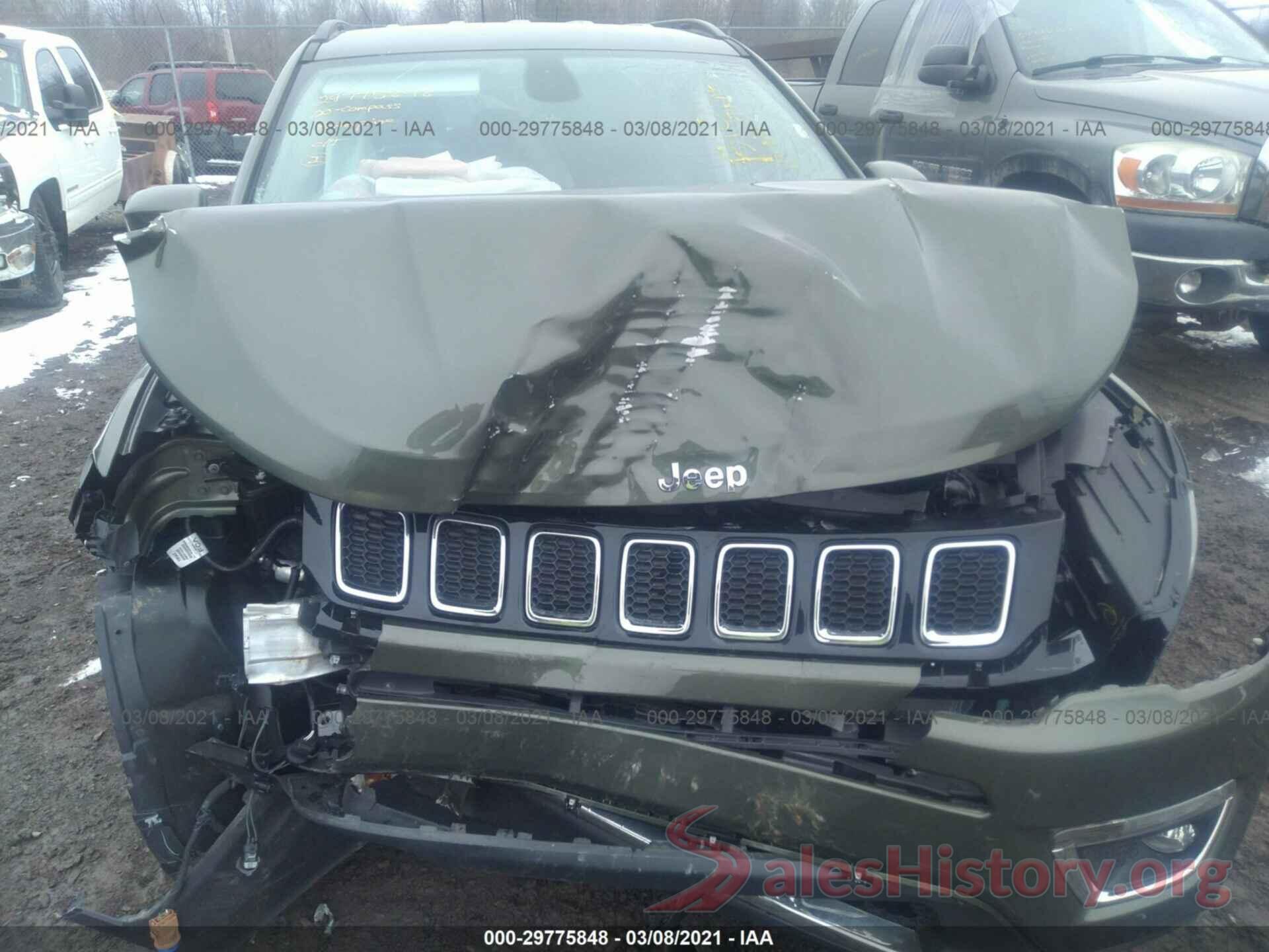 3C4NJDCB6LT215557 2020 JEEP COMPASS