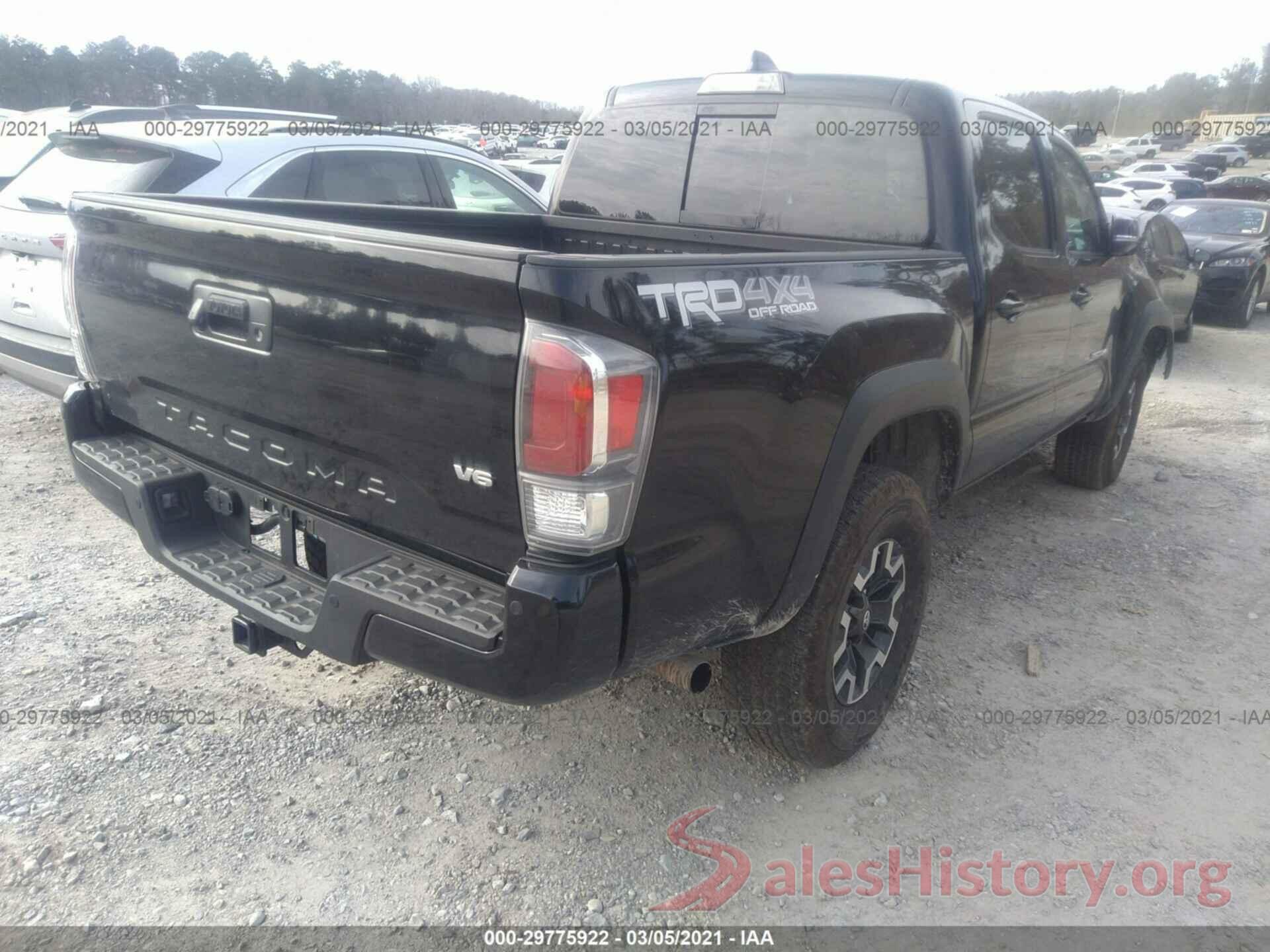 3TMCZ5AN8LM342307 2020 TOYOTA TACOMA 4WD