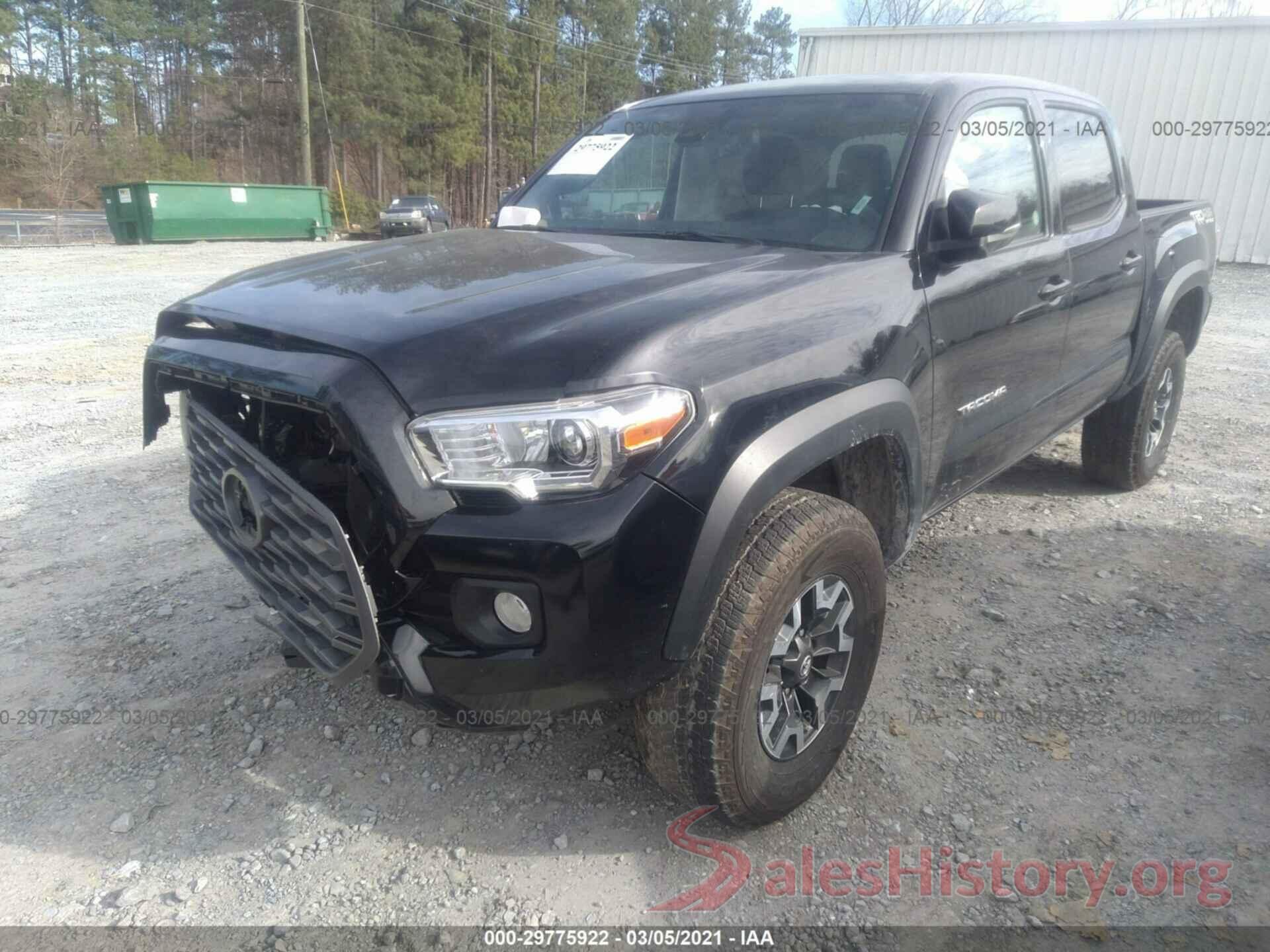 3TMCZ5AN8LM342307 2020 TOYOTA TACOMA 4WD