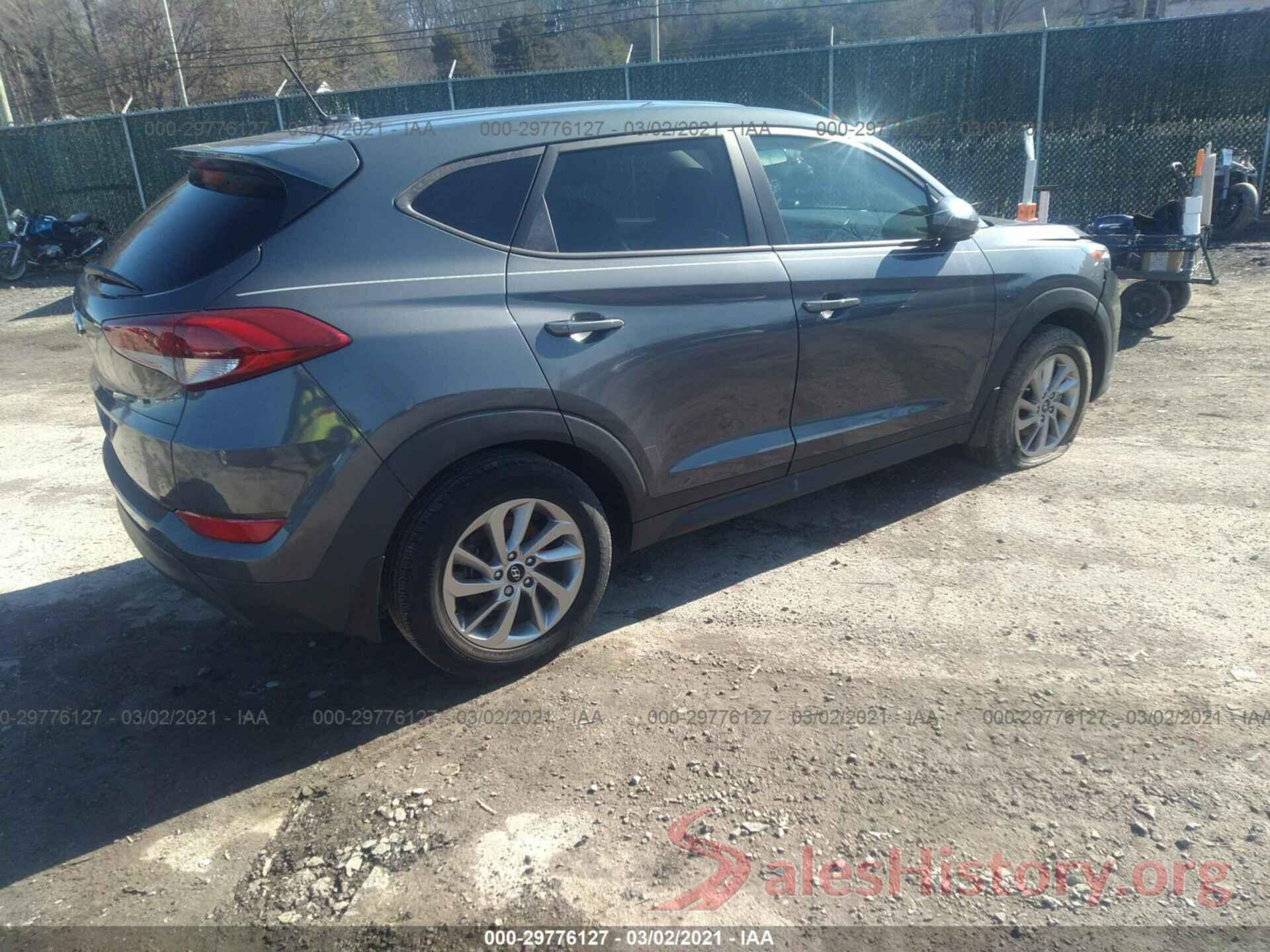 KM8J23A49HU509506 2017 HYUNDAI TUCSON