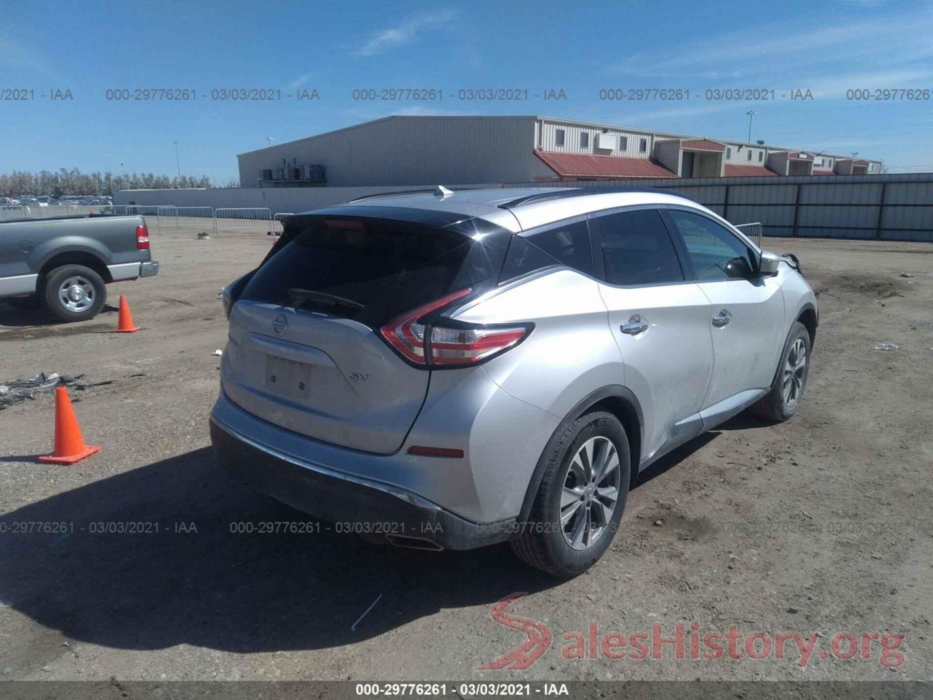 5N1AZ2MG4GN101631 2016 NISSAN MURANO