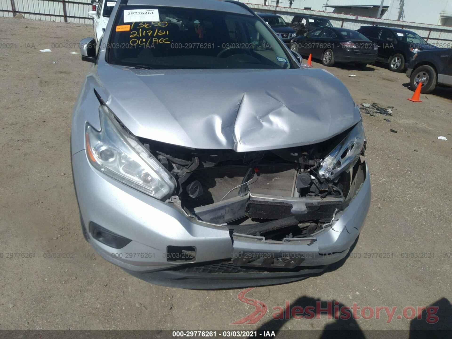 5N1AZ2MG4GN101631 2016 NISSAN MURANO