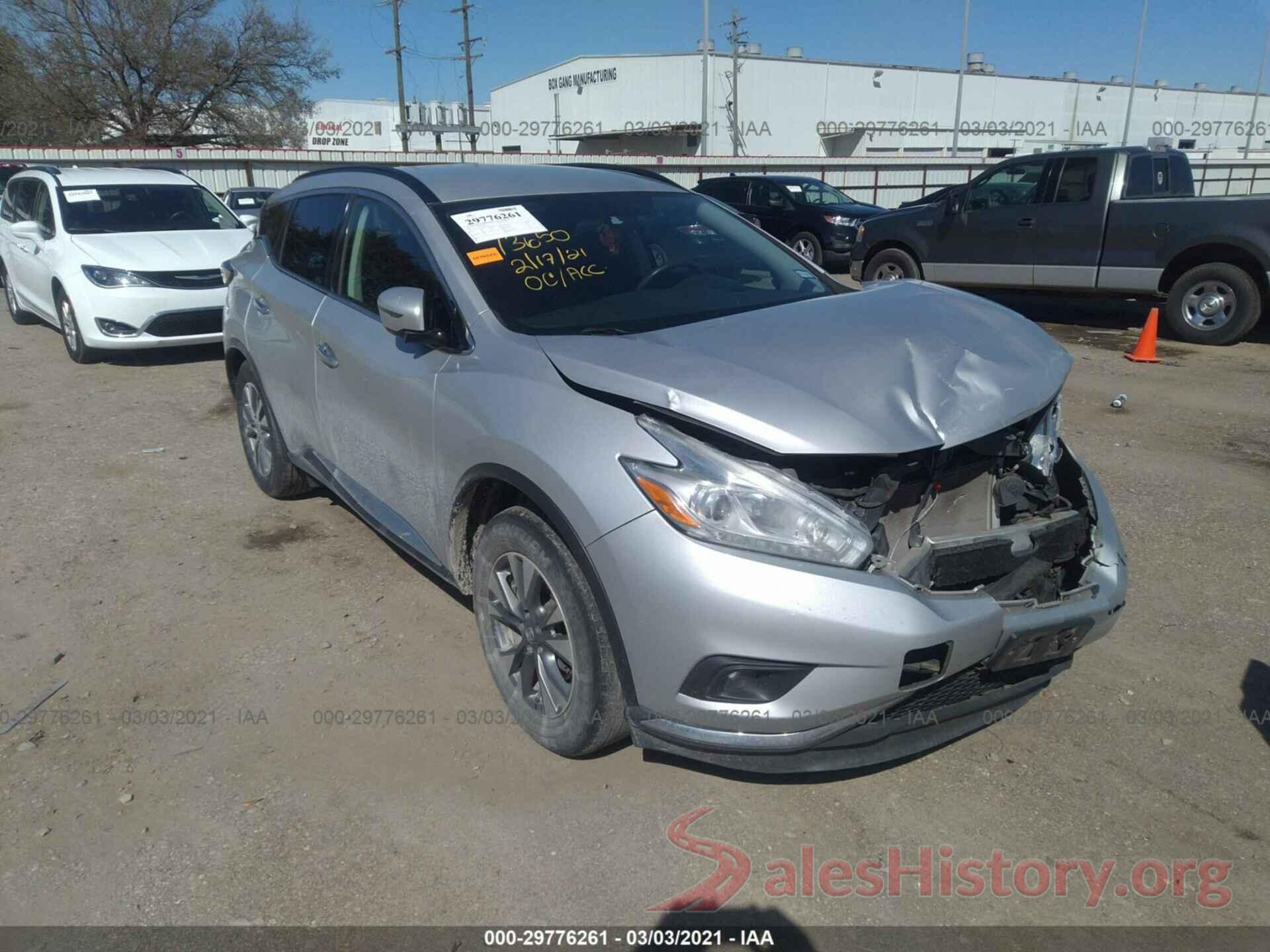 5N1AZ2MG4GN101631 2016 NISSAN MURANO