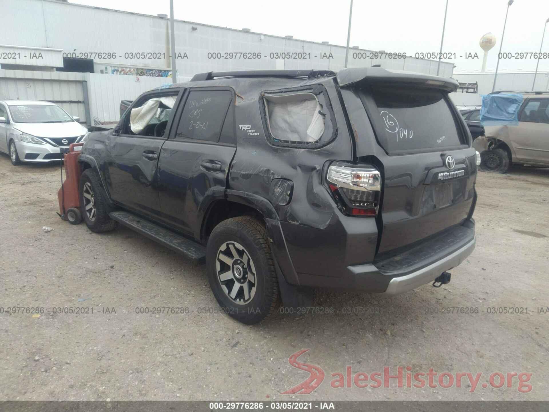 JTEBU5JR9L5782177 2020 TOYOTA 4RUNNER