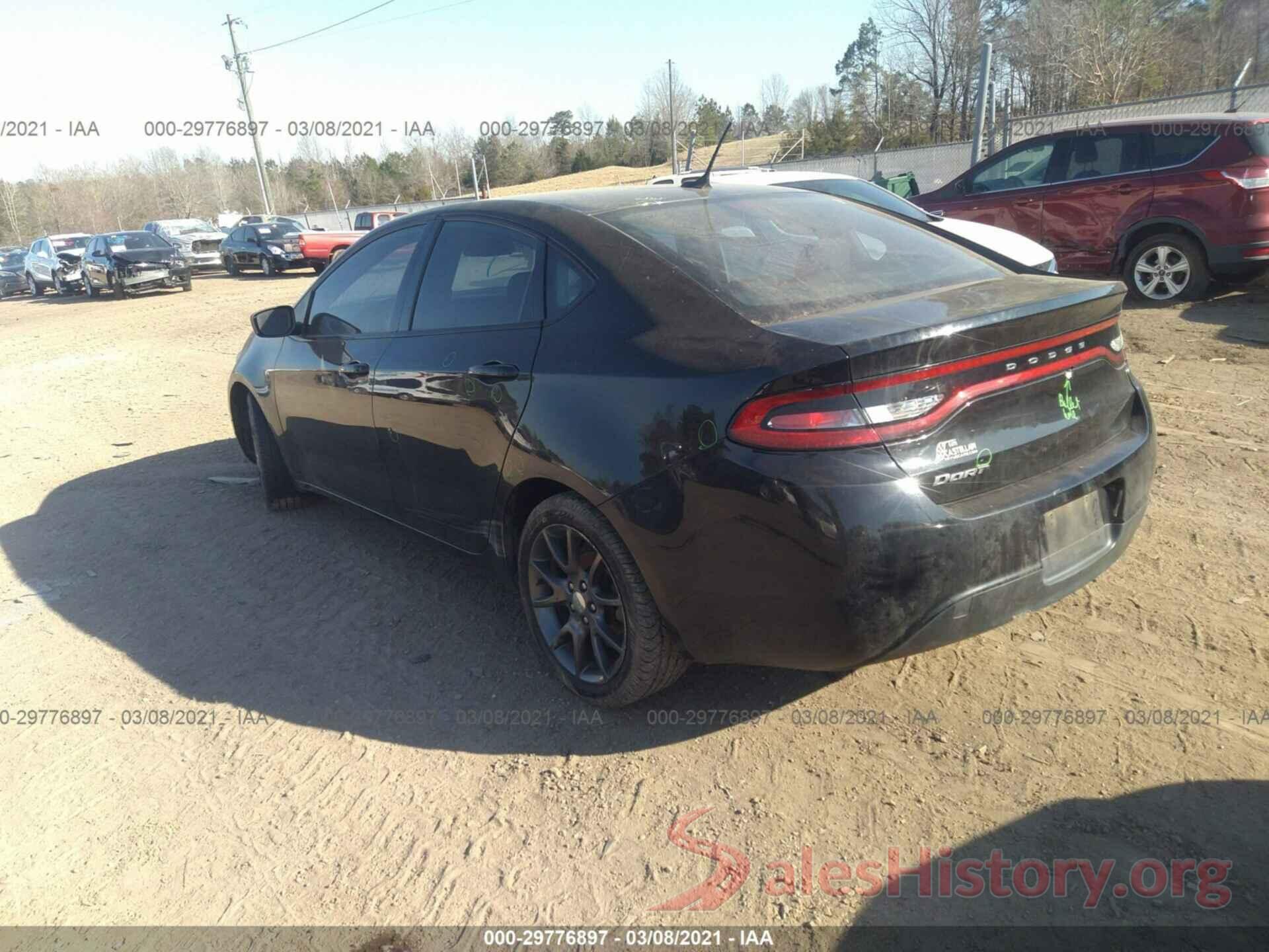 1C3CDFAA6GD530279 2016 DODGE DART