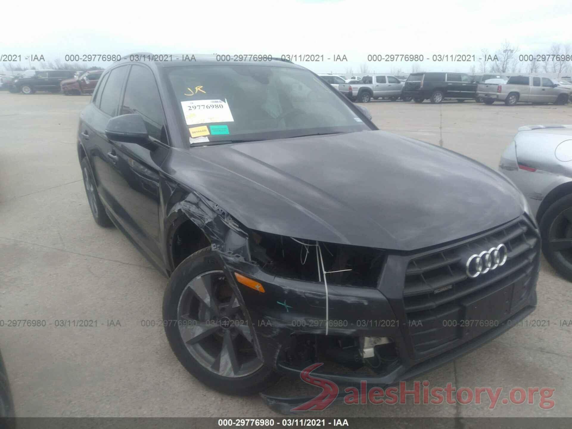 WA1ANAFYXL2109187 2020 AUDI Q5