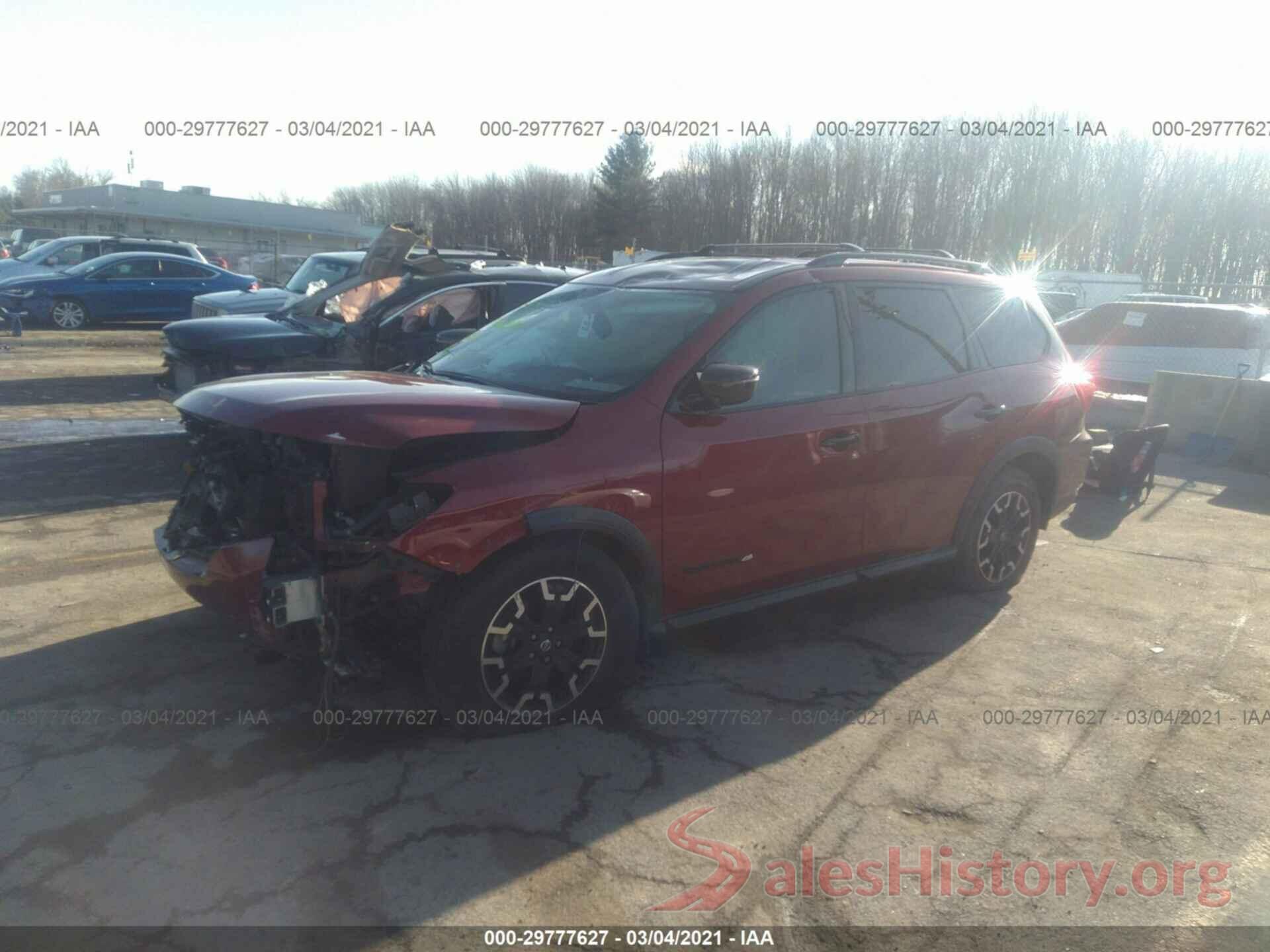 5N1DR2MN7KC613531 2019 NISSAN PATHFINDER