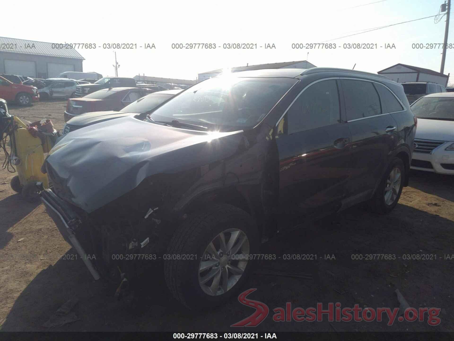 5XYPG4A3XGG122198 2016 KIA SORENTO