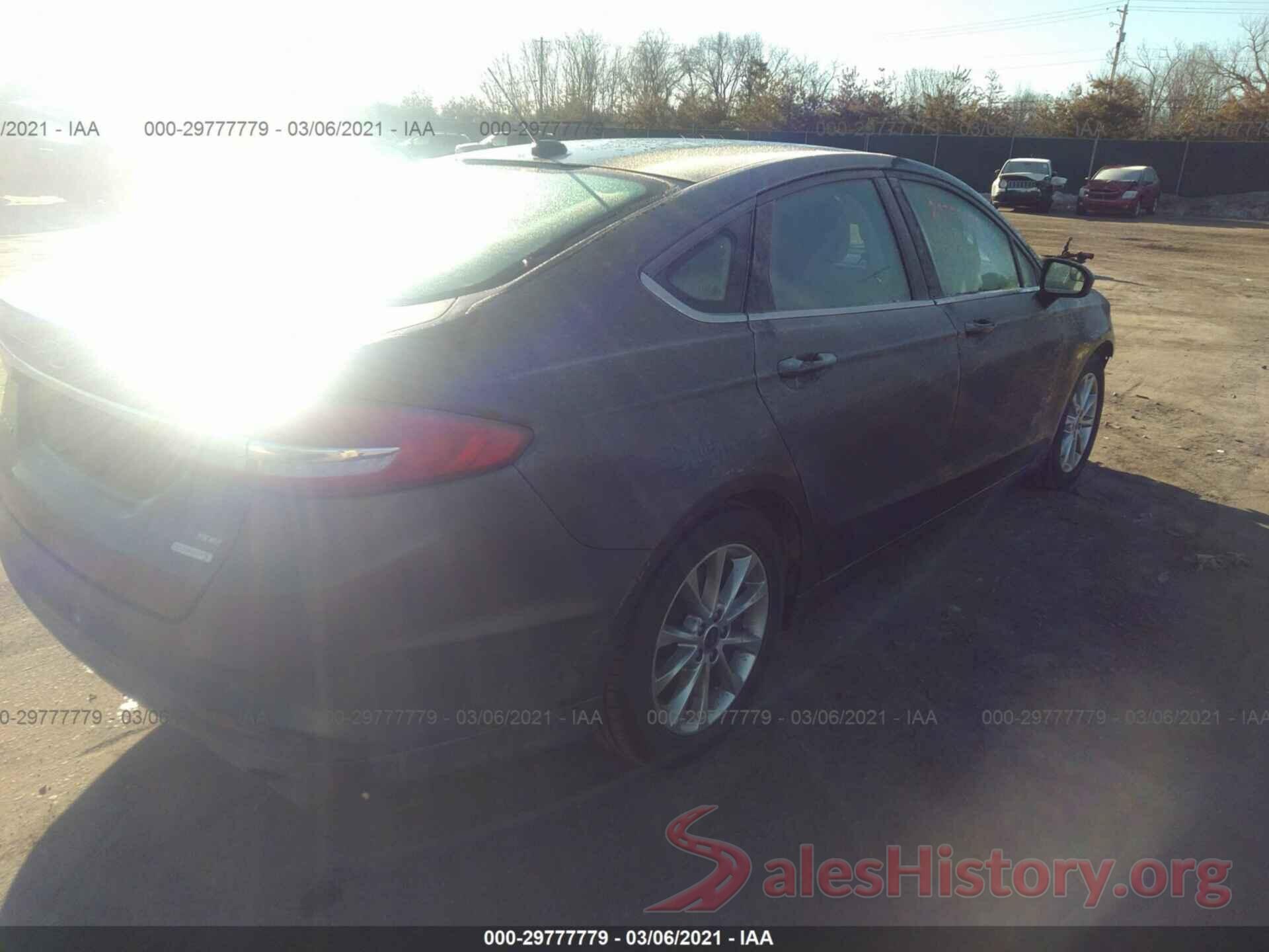 3FA6P0HD4HR265759 2017 FORD FUSION