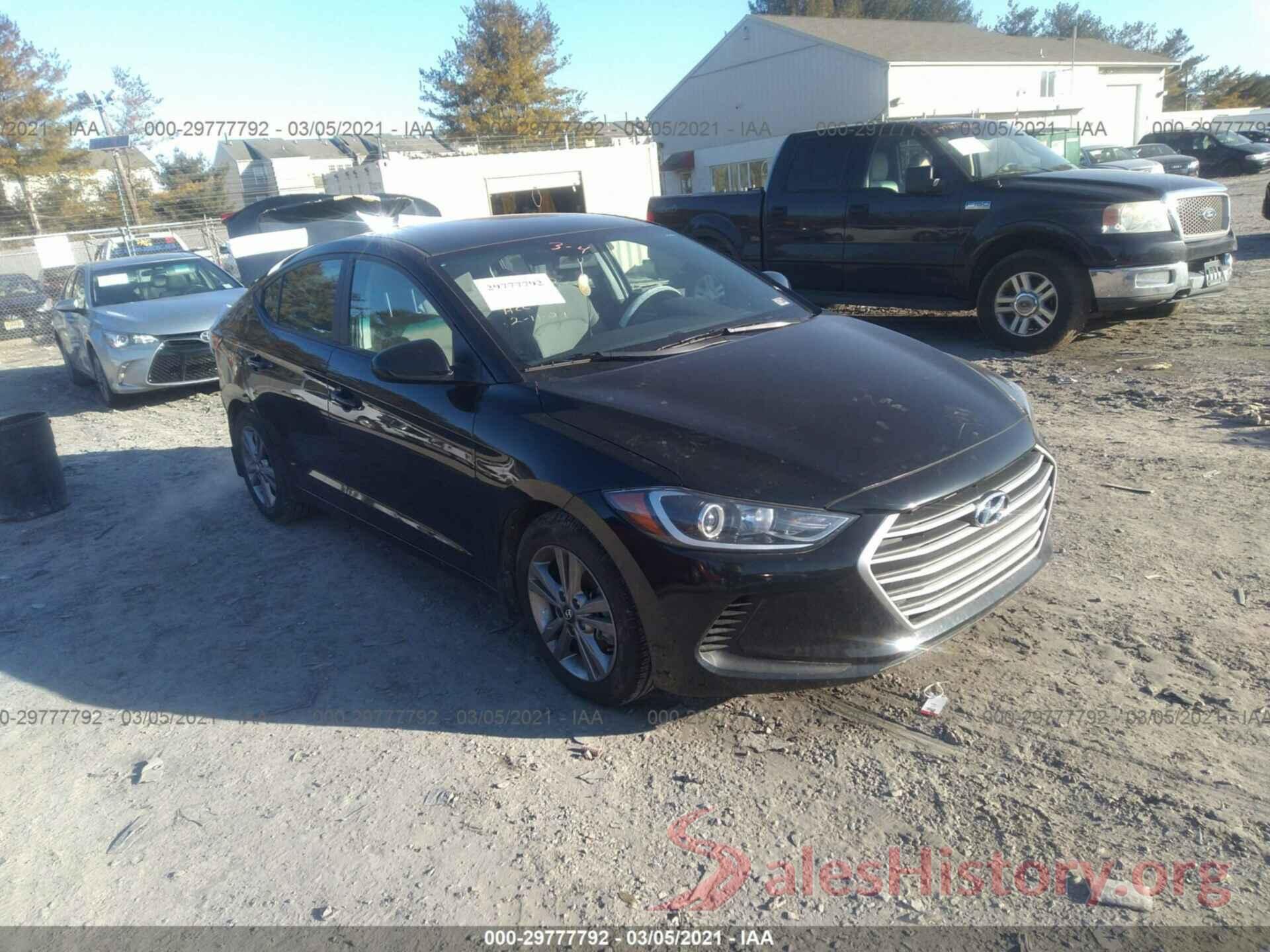 KMHD84LF5JU534487 2018 HYUNDAI ELANTRA