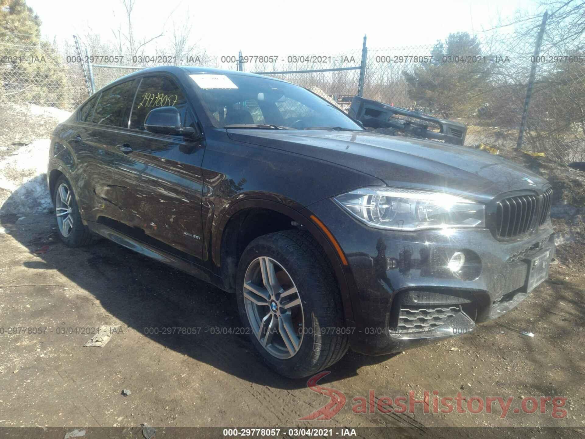 5UXKU2C58J0X50312 2018 BMW X6