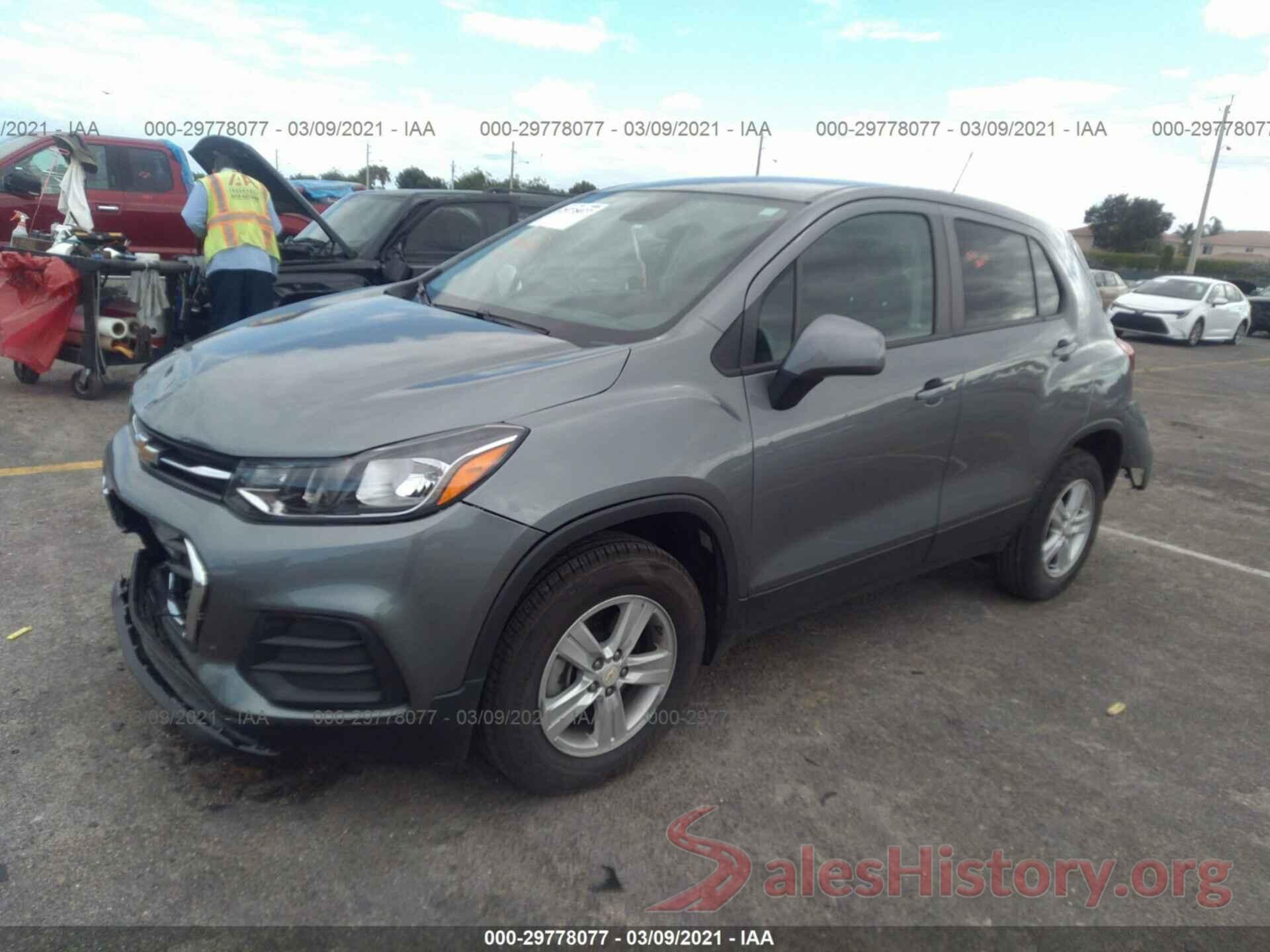 3GNCJKSBXLL239400 2020 CHEVROLET TRAX