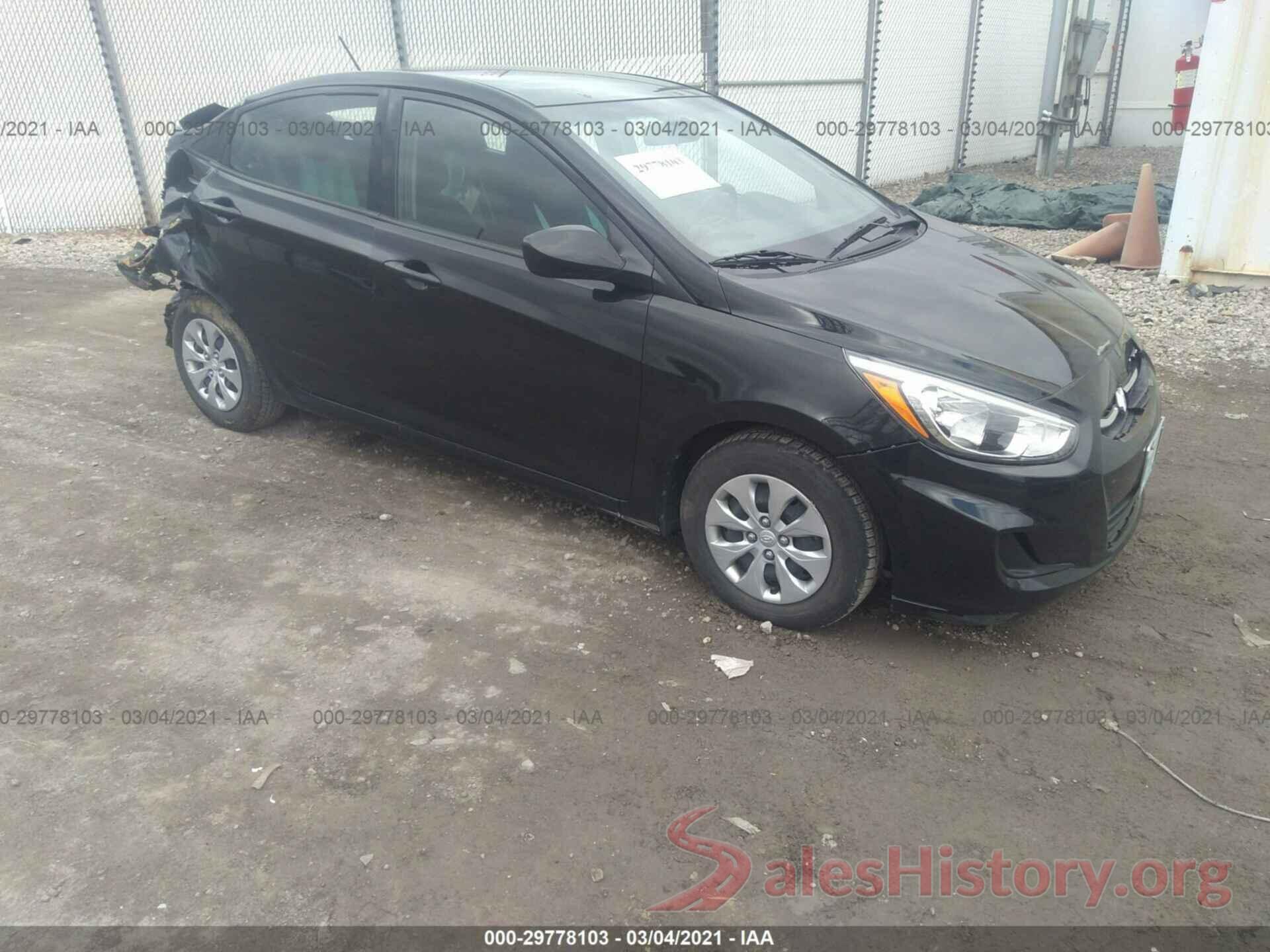 KMHCT4AE9HU380106 2017 HYUNDAI ACCENT