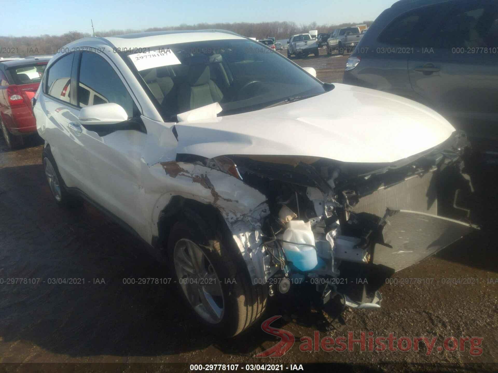 3CZRU6H77KM711589 2019 HONDA HR-V