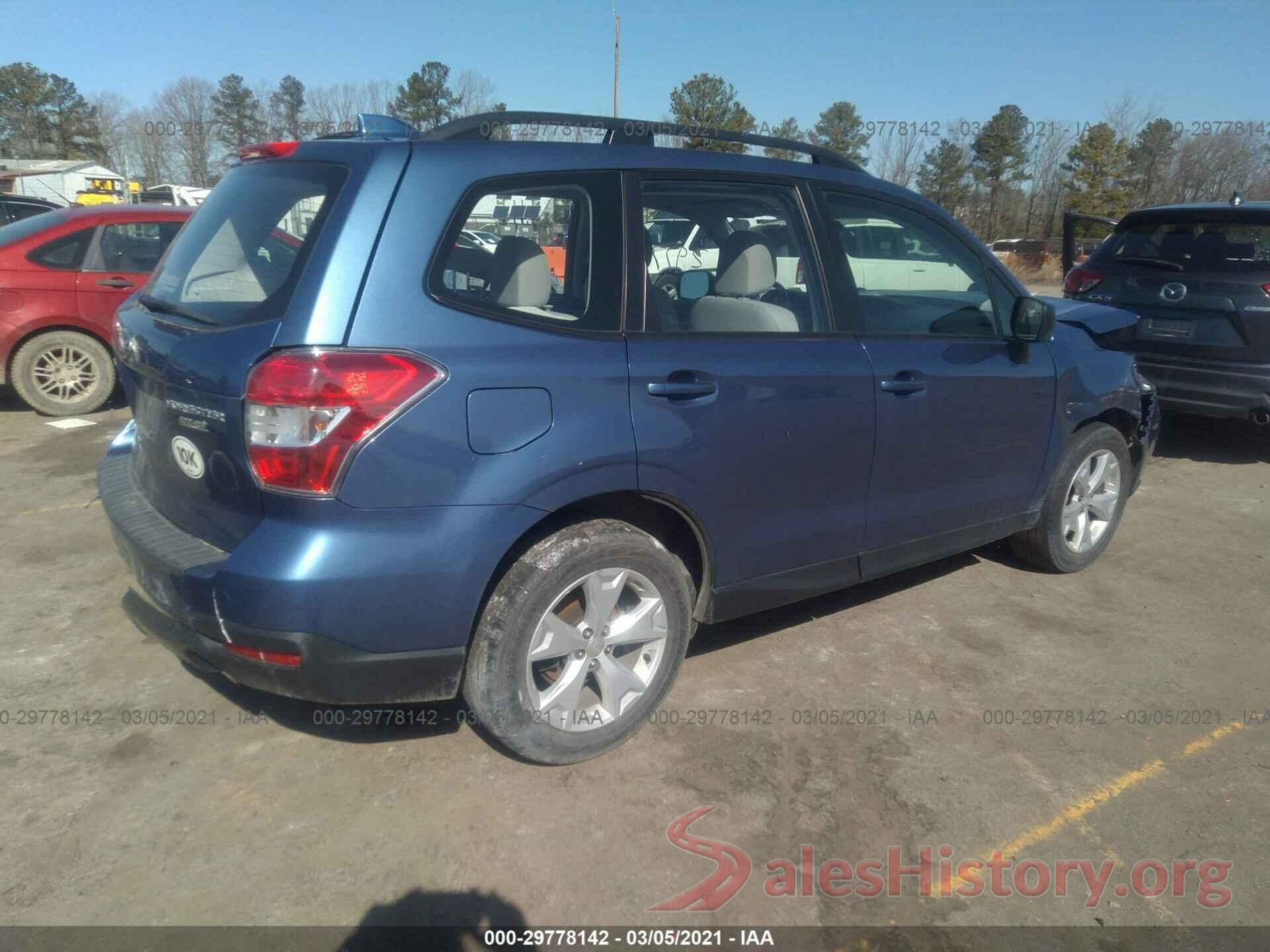 JF2SJABC4GH449858 2016 SUBARU FORESTER