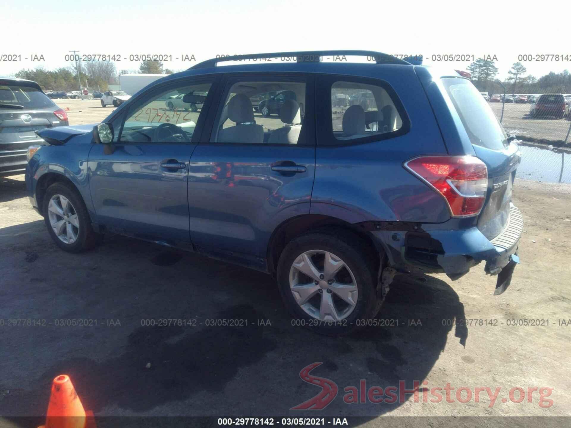 JF2SJABC4GH449858 2016 SUBARU FORESTER