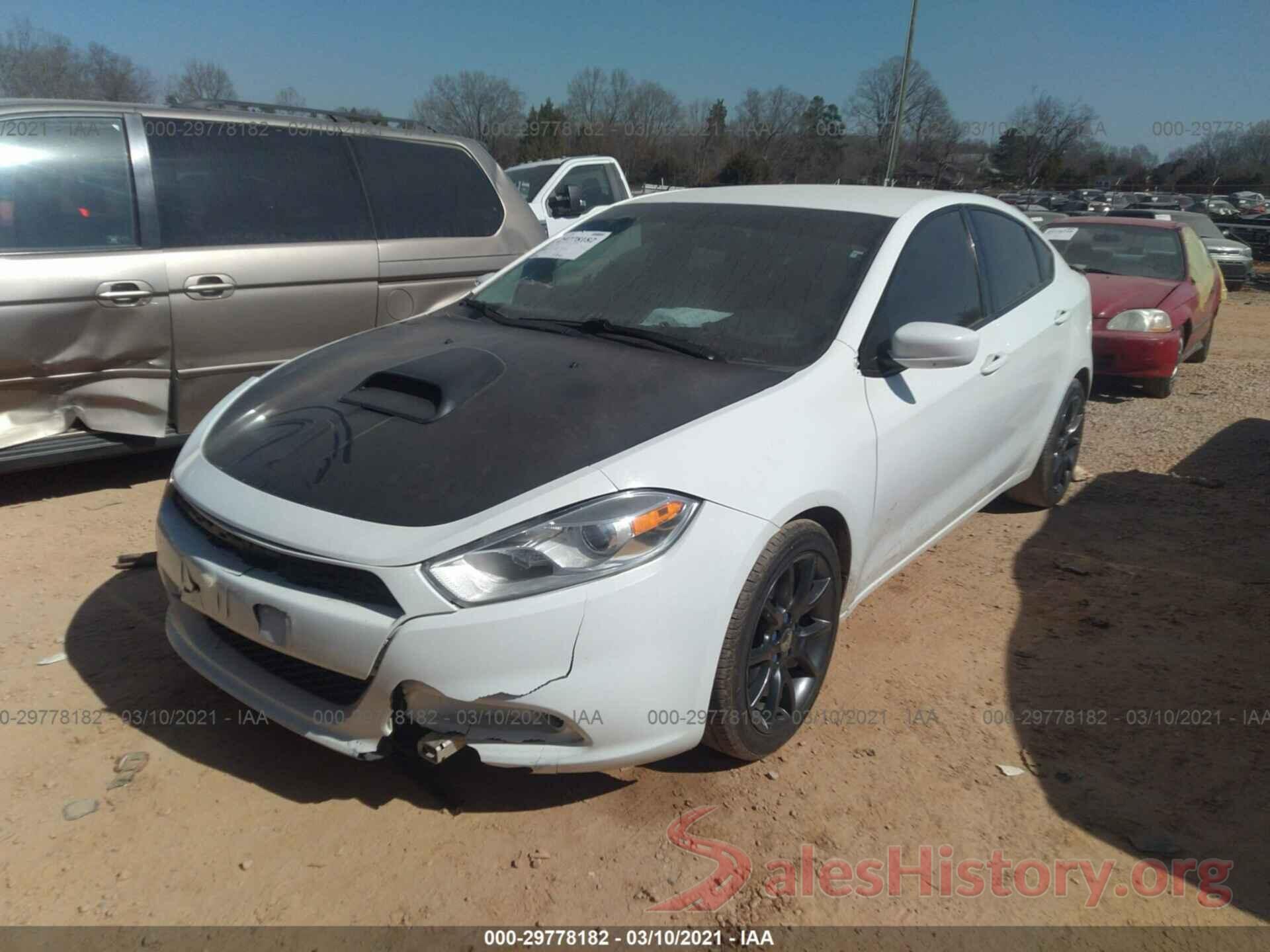 1C3CDFAA5GD650333 2016 DODGE DART