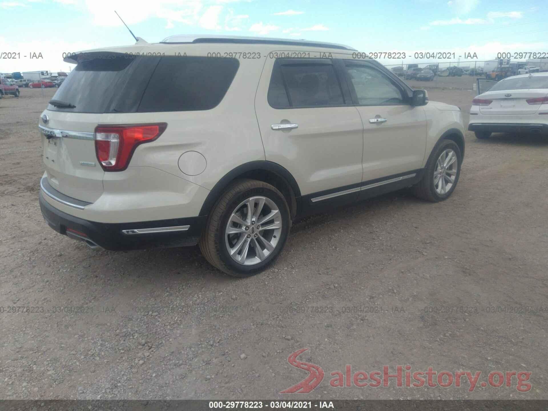 1FM5K7FH1JGB64965 2018 FORD EXPLORER