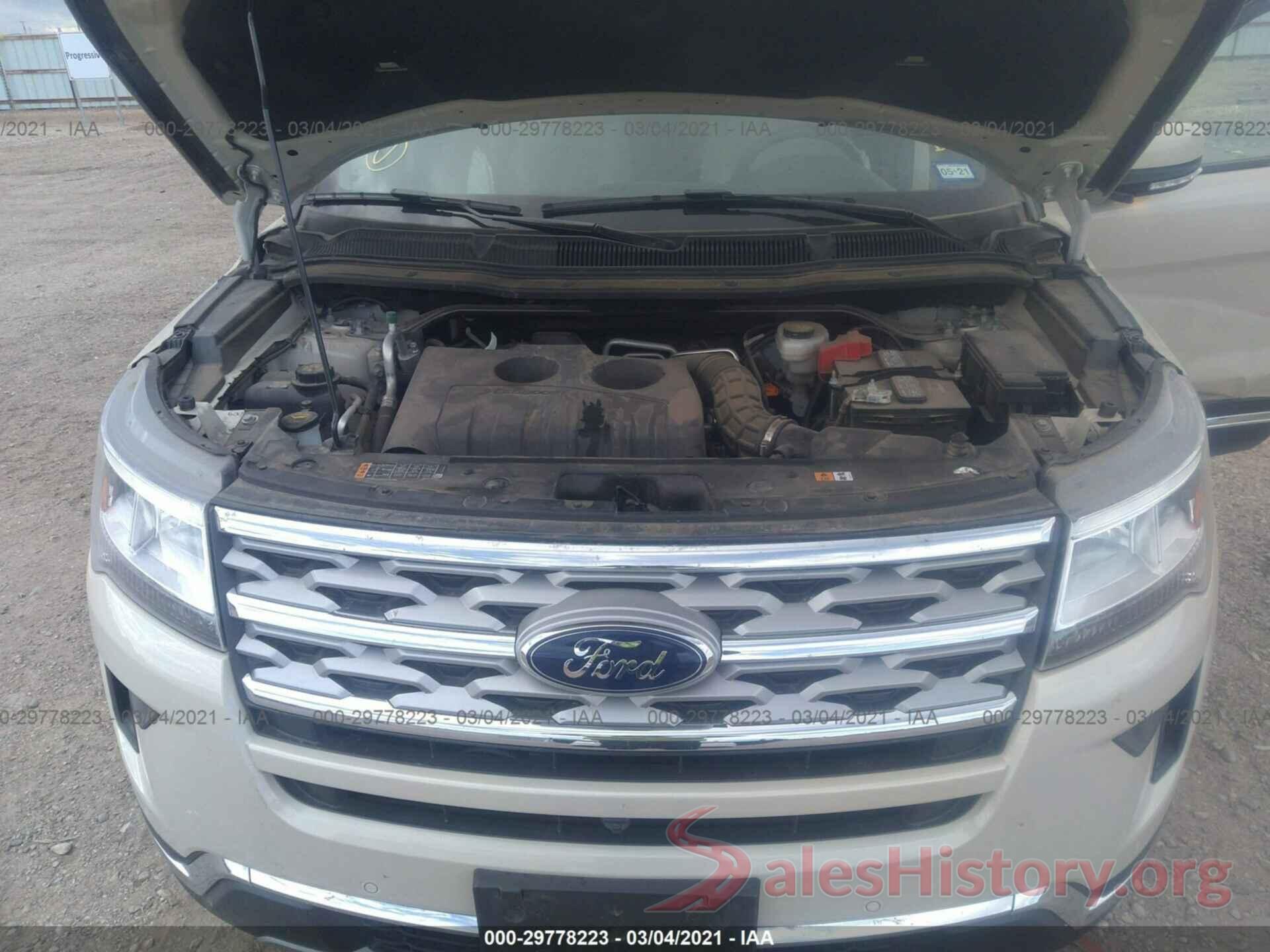 1FM5K7FH1JGB64965 2018 FORD EXPLORER