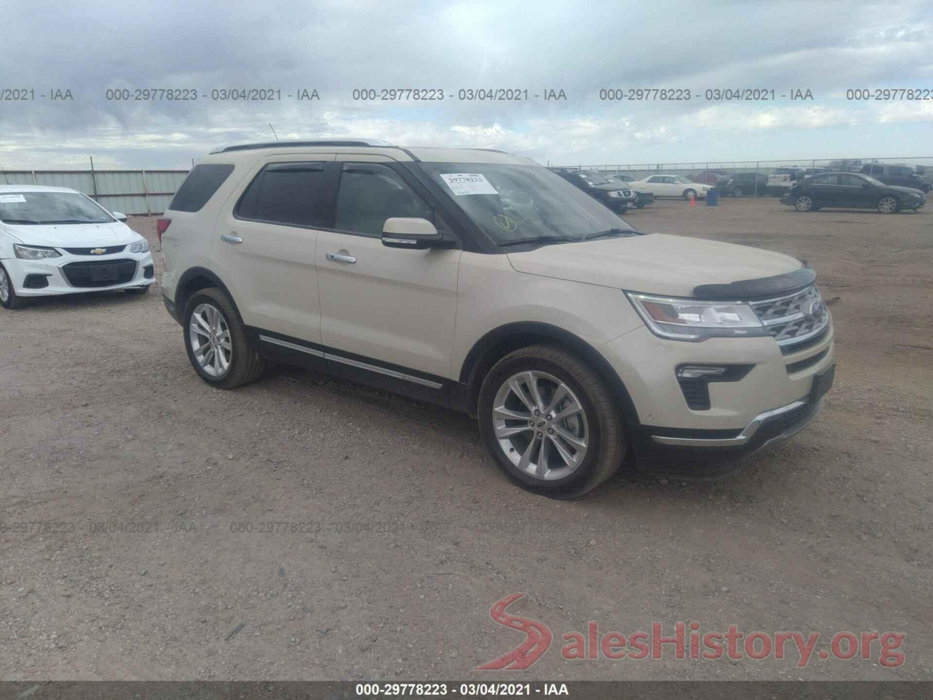 1FM5K7FH1JGB64965 2018 FORD EXPLORER