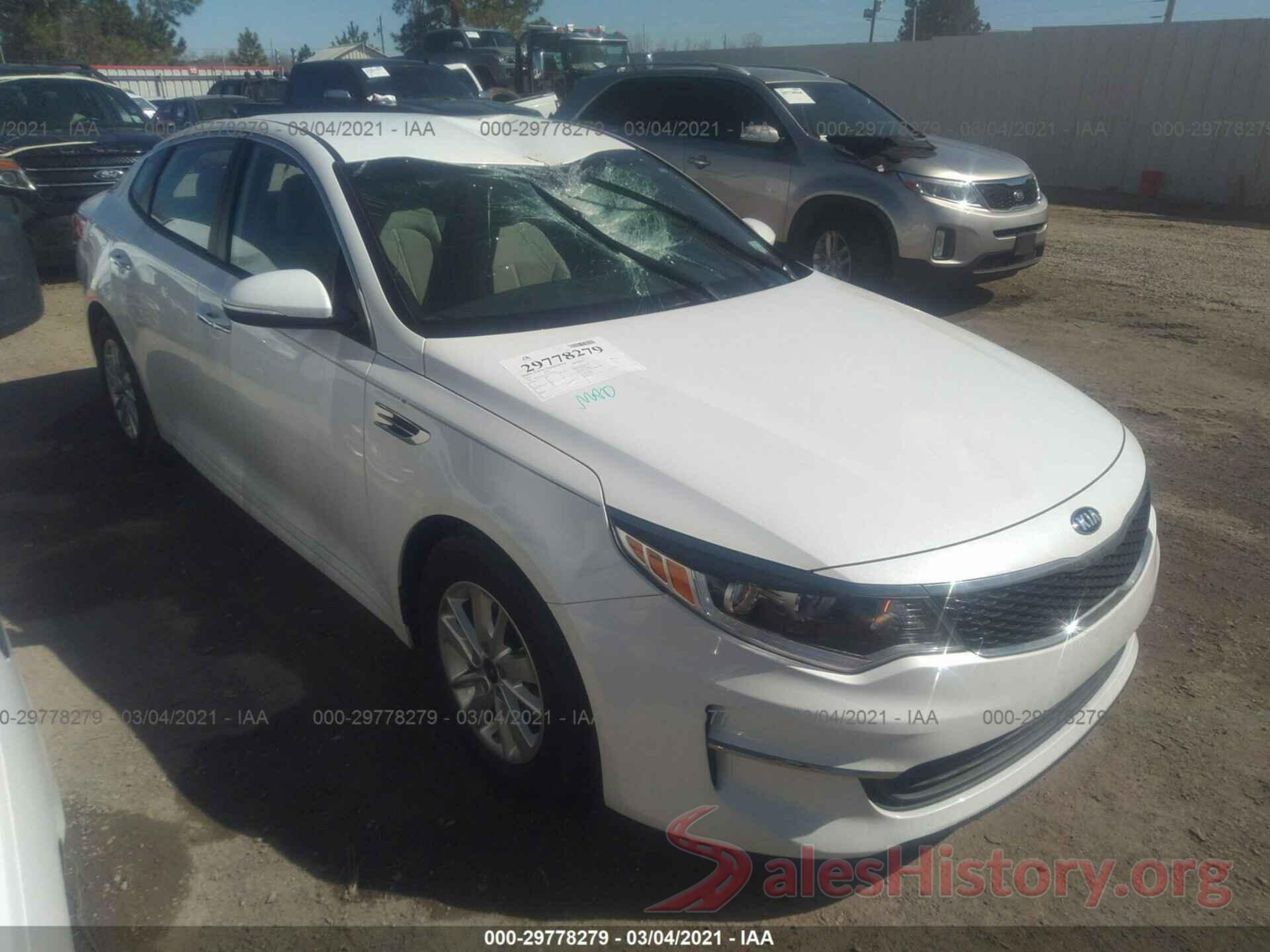 5XXGT4L34GG038679 2016 KIA OPTIMA