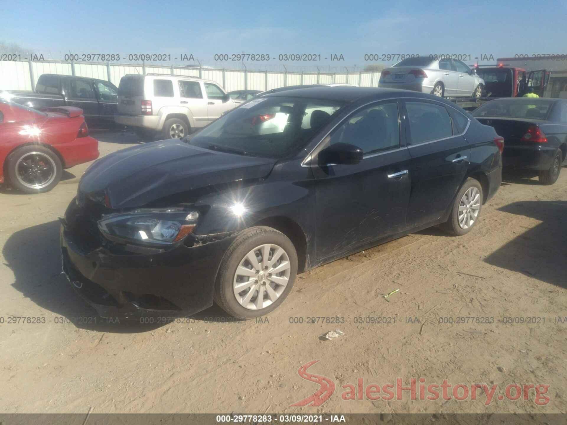 3N1AB7AP1KY369707 2019 NISSAN SENTRA