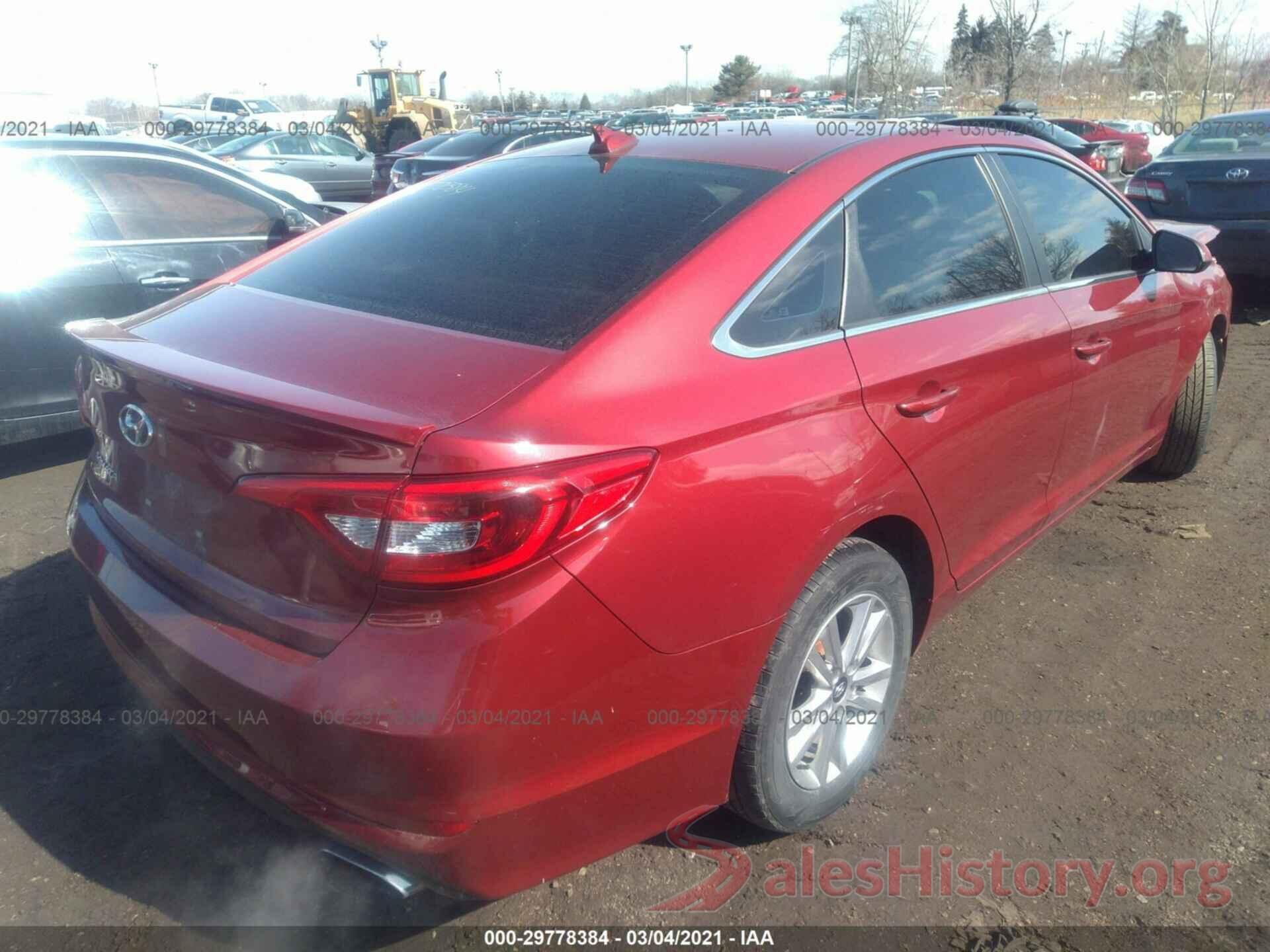 5NPE24AF0GH336626 2016 HYUNDAI SONATA