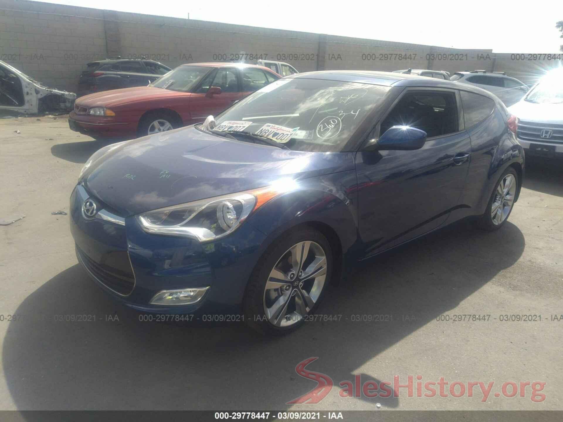 KMHTC6AD0GU301309 2016 HYUNDAI VELOSTER