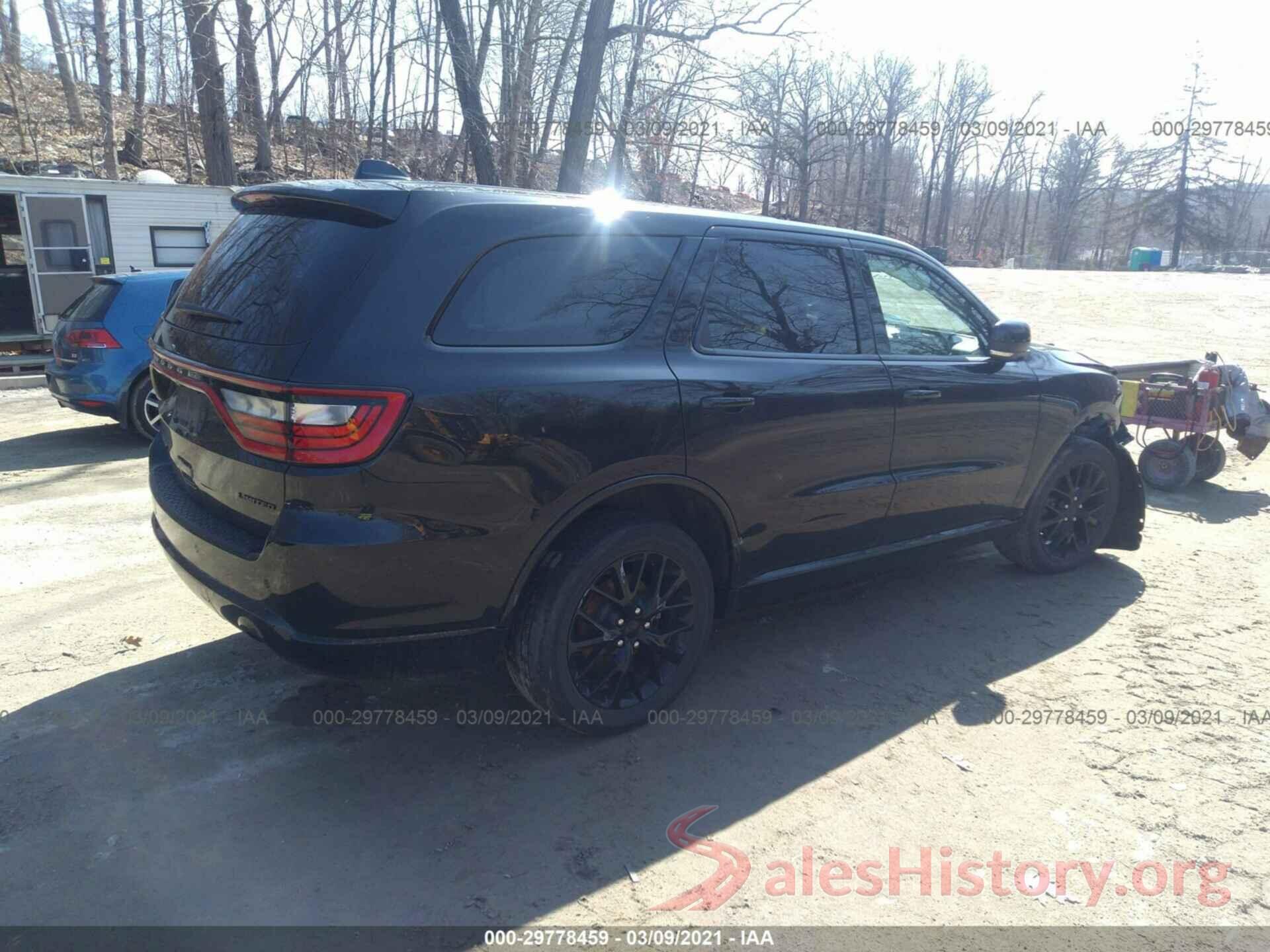 1C4RDJDG7GC449628 2016 DODGE DURANGO