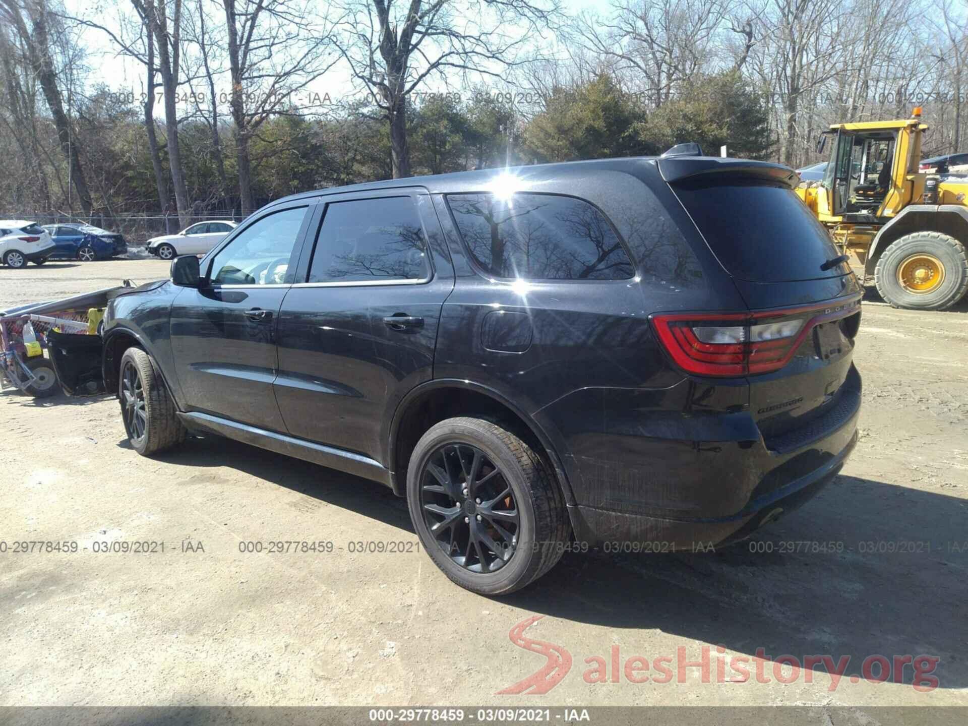 1C4RDJDG7GC449628 2016 DODGE DURANGO