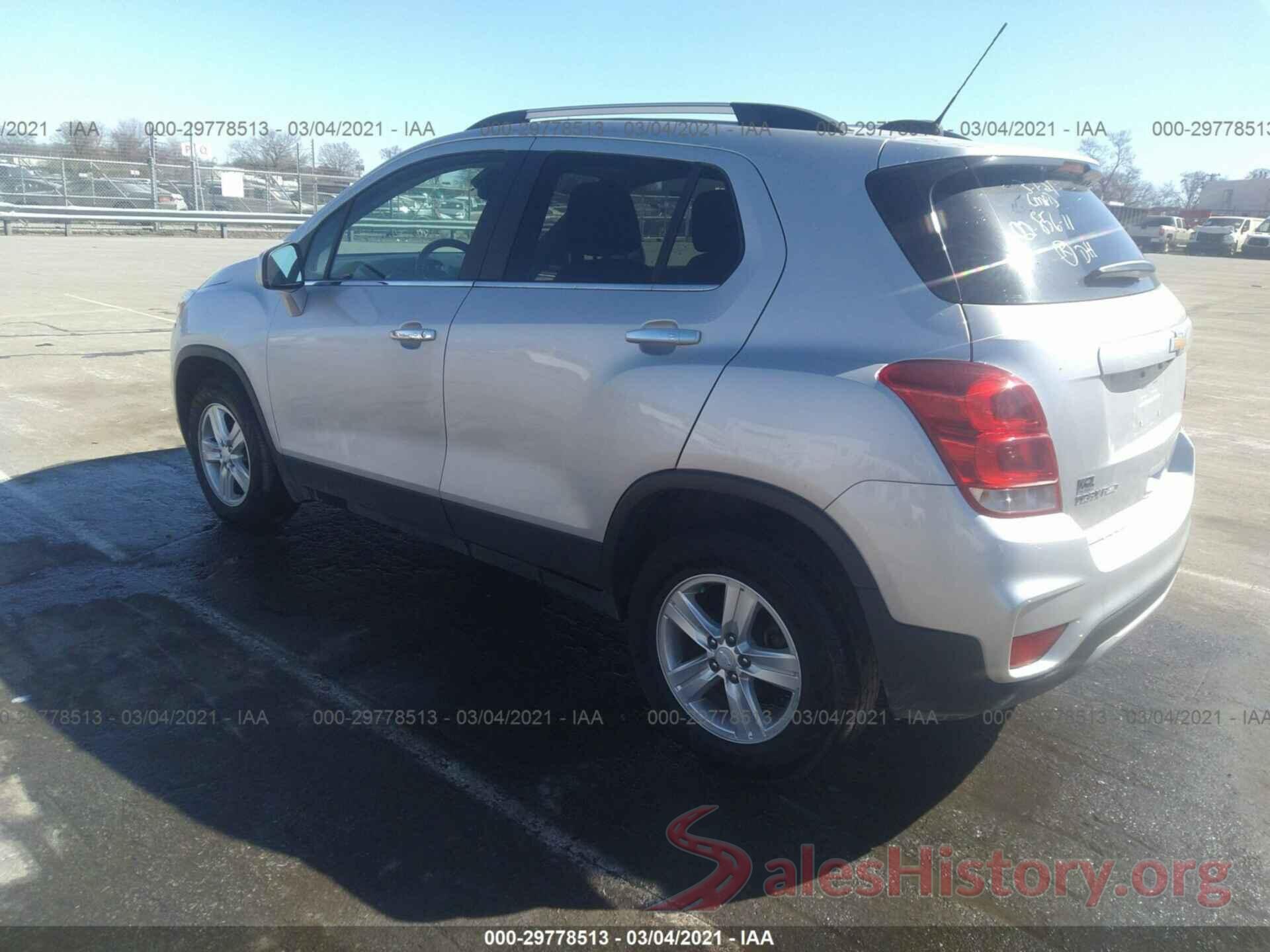 3GNCJPSBXHL214551 2017 CHEVROLET TRAX