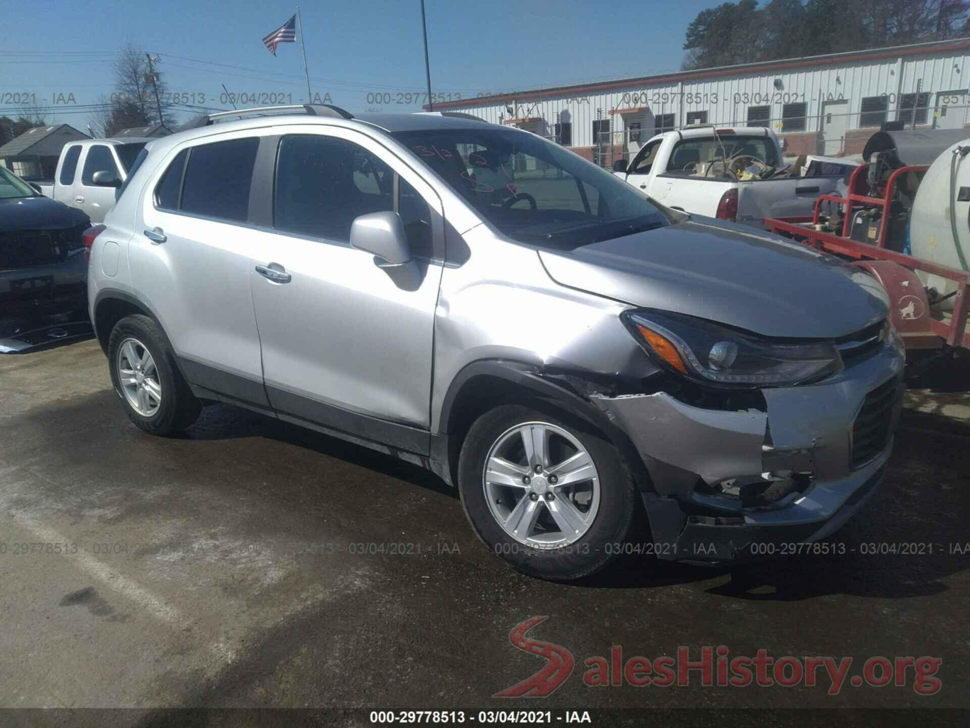 3GNCJPSBXHL214551 2017 CHEVROLET TRAX