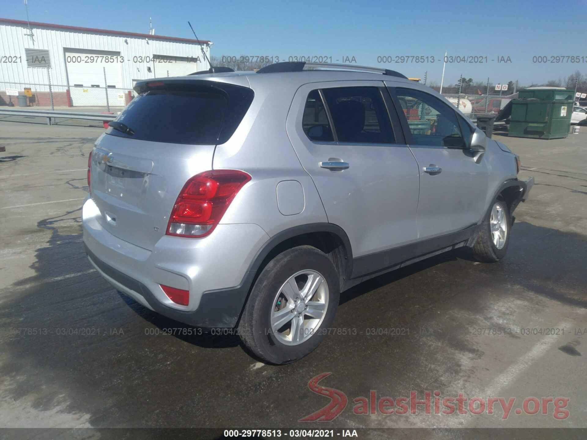 3GNCJPSBXHL214551 2017 CHEVROLET TRAX