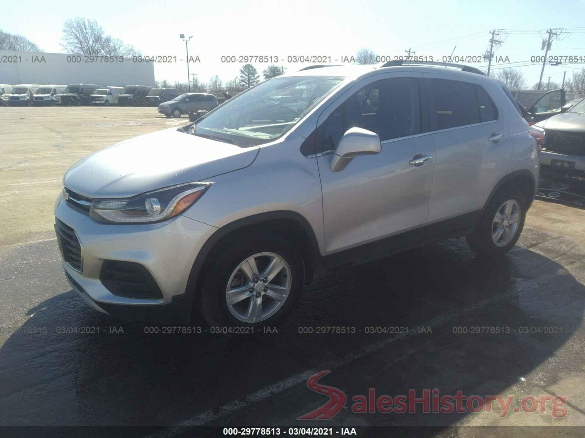 3GNCJPSBXHL214551 2017 CHEVROLET TRAX