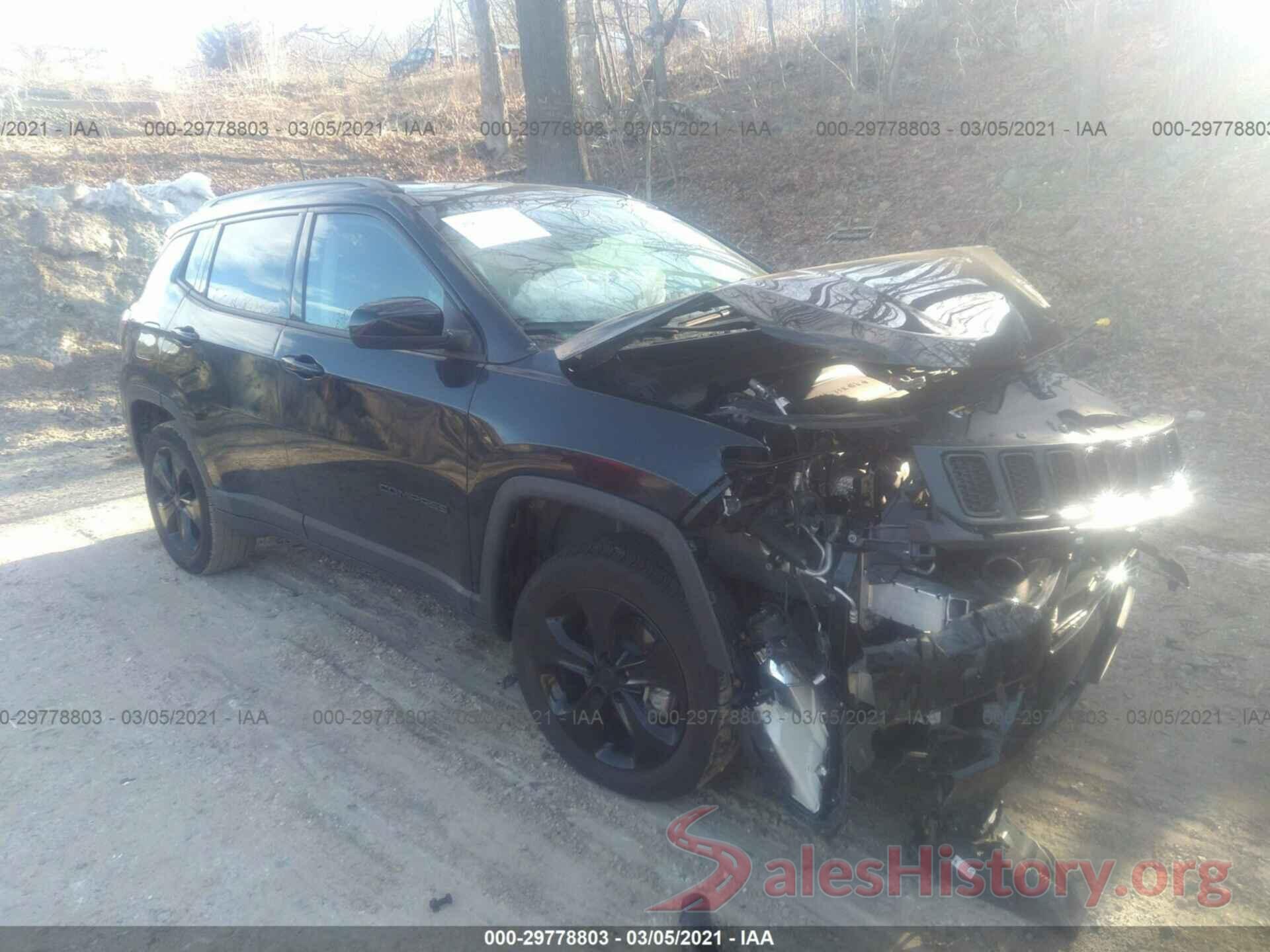 3C4NJDBB6MT509415 2021 JEEP COMPASS