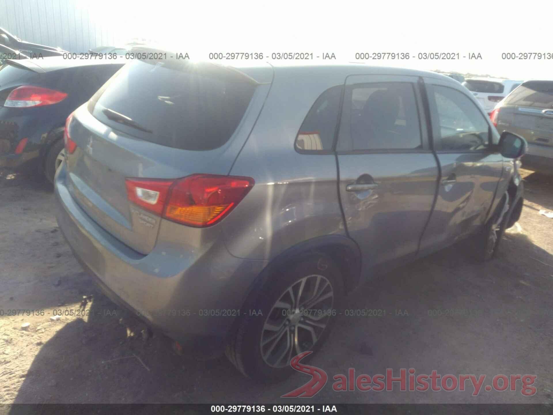 JA4AP3AU4GZ033067 2016 MITSUBISHI OUTLANDER SPORT