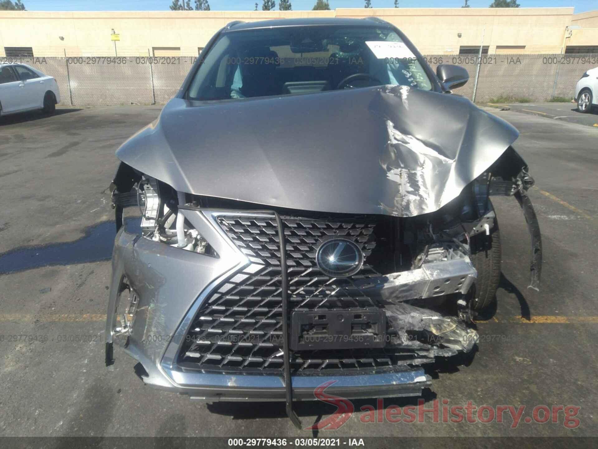 2T2HZMAA7LC175715 2020 LEXUS RX