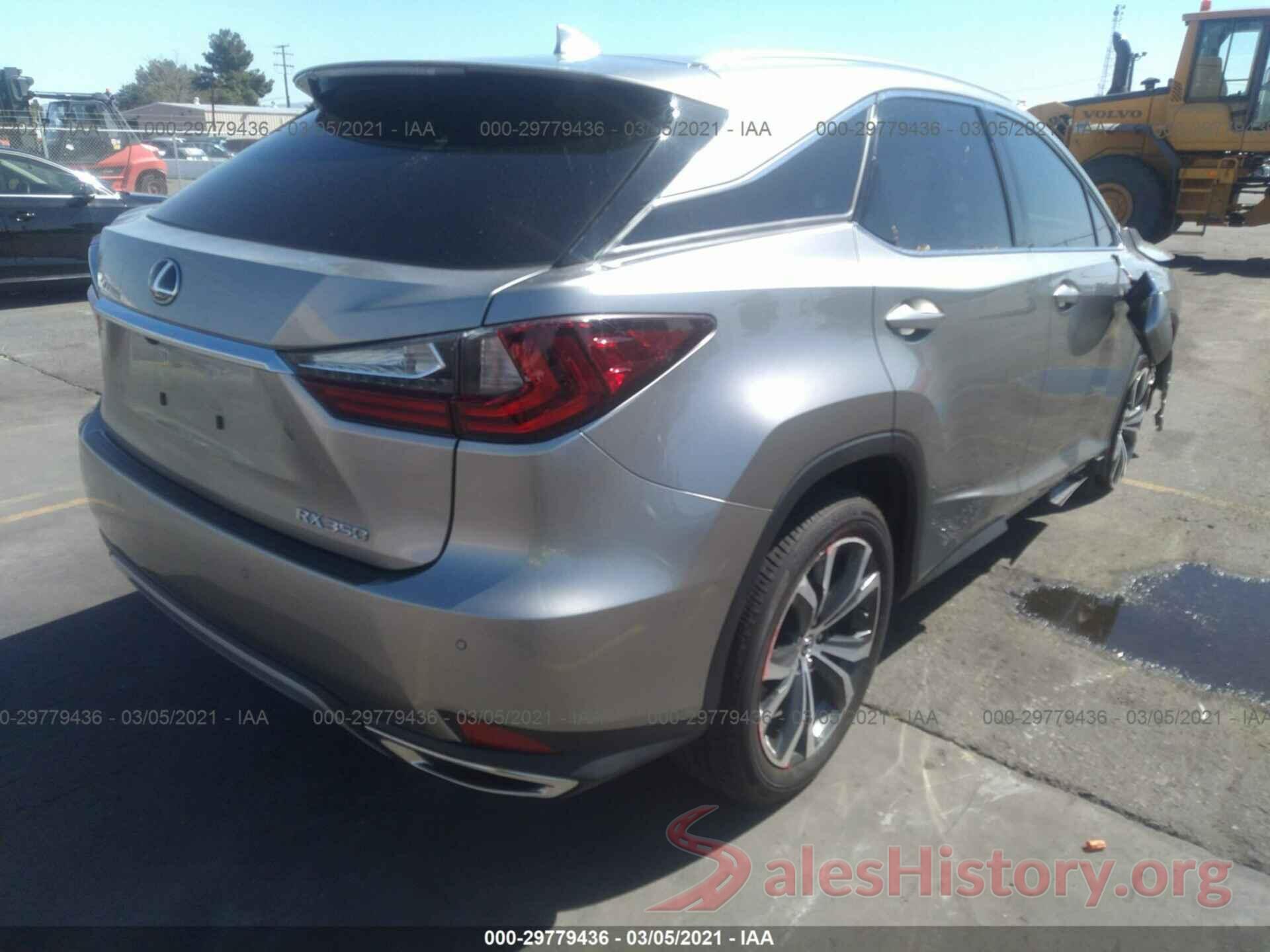 2T2HZMAA7LC175715 2020 LEXUS RX