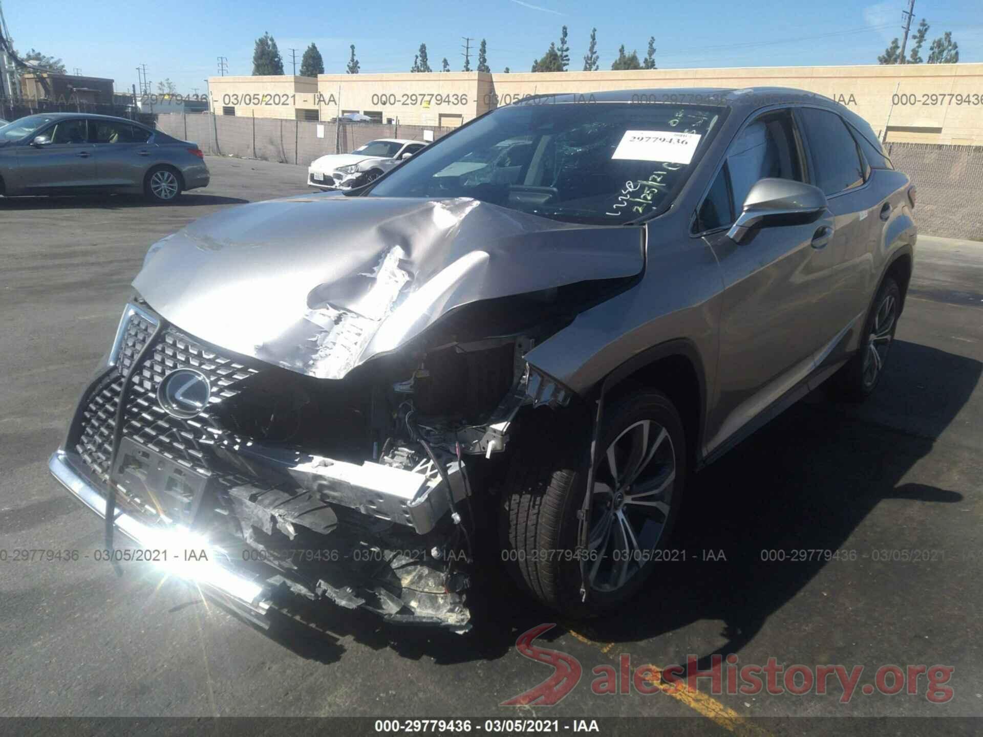 2T2HZMAA7LC175715 2020 LEXUS RX