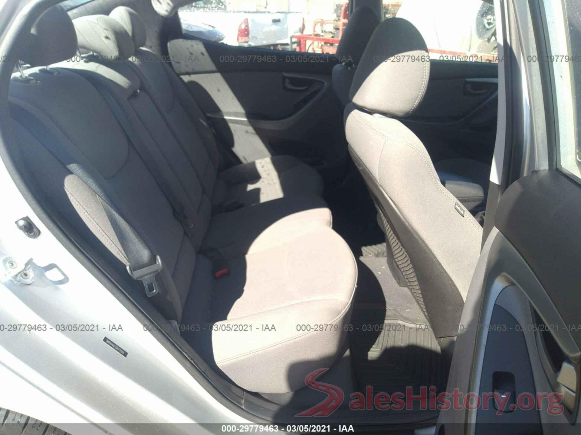 5NPDH4AE2GH771519 2016 HYUNDAI ELANTRA