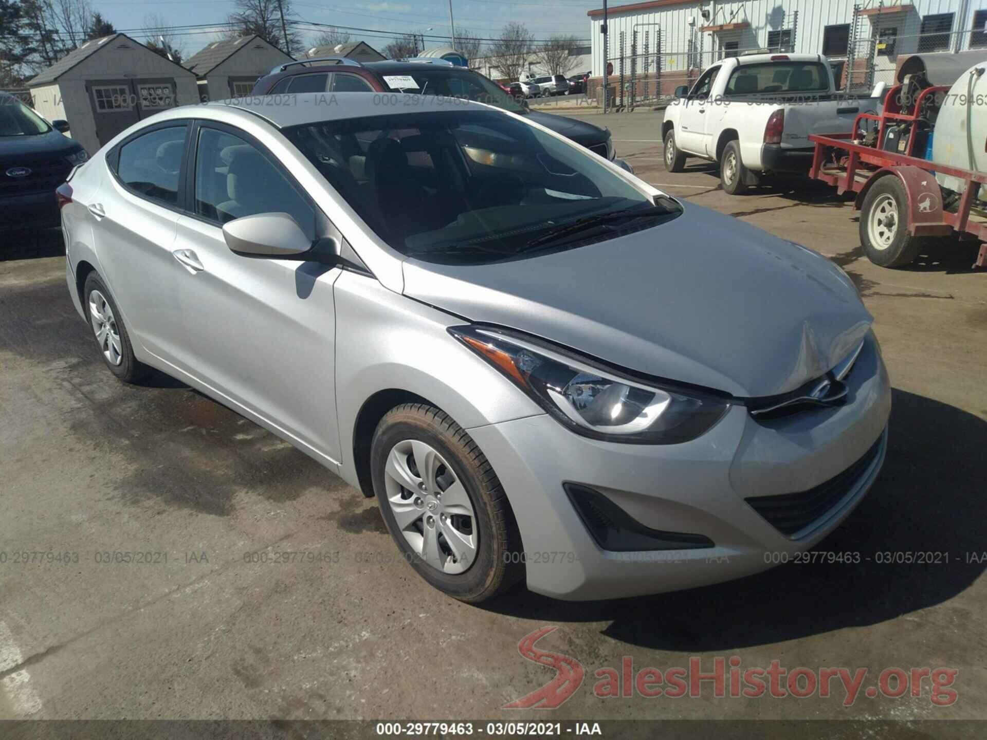 5NPDH4AE2GH771519 2016 HYUNDAI ELANTRA