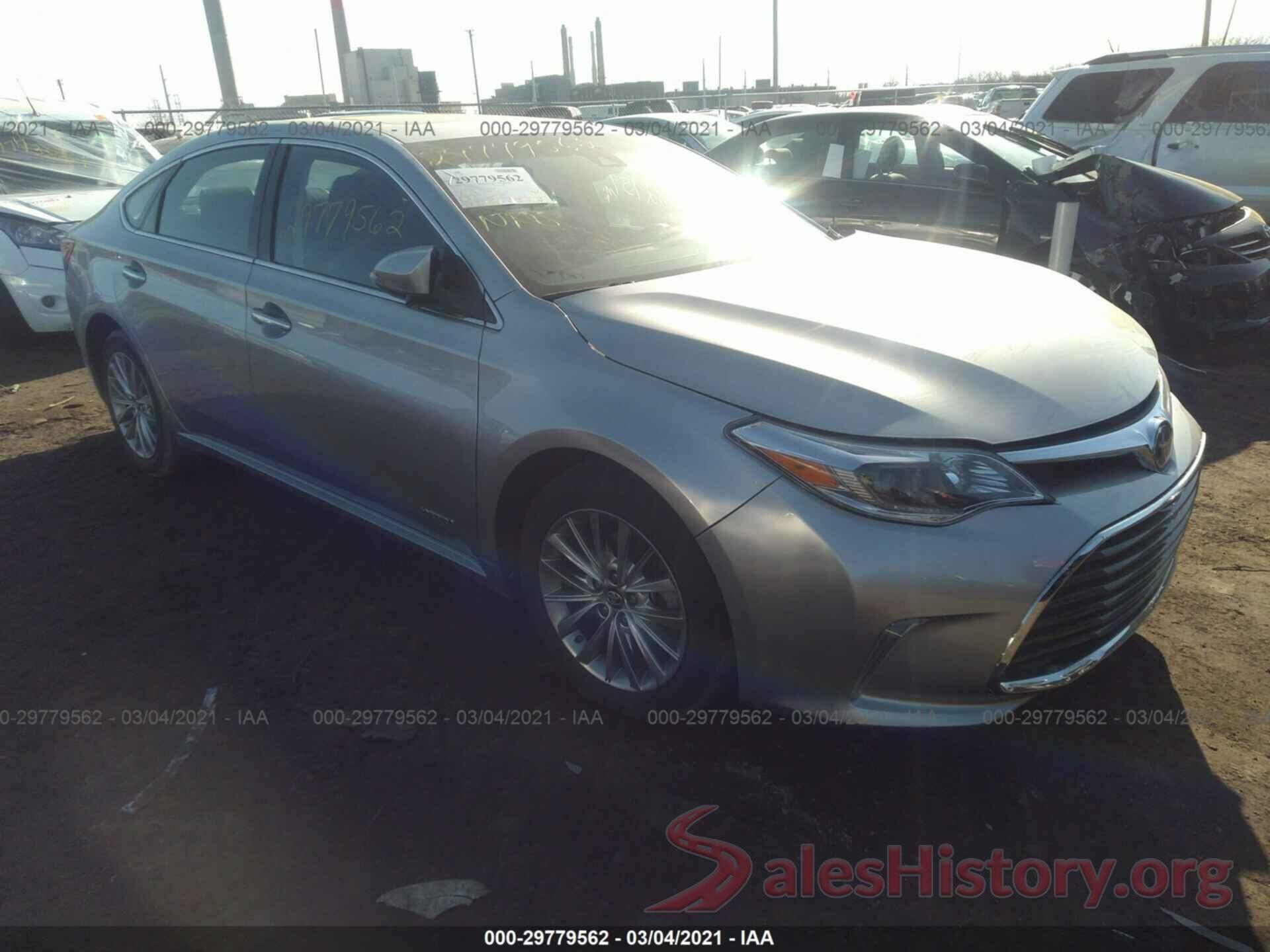 4T1BD1EB1HU059538 2017 TOYOTA AVALON