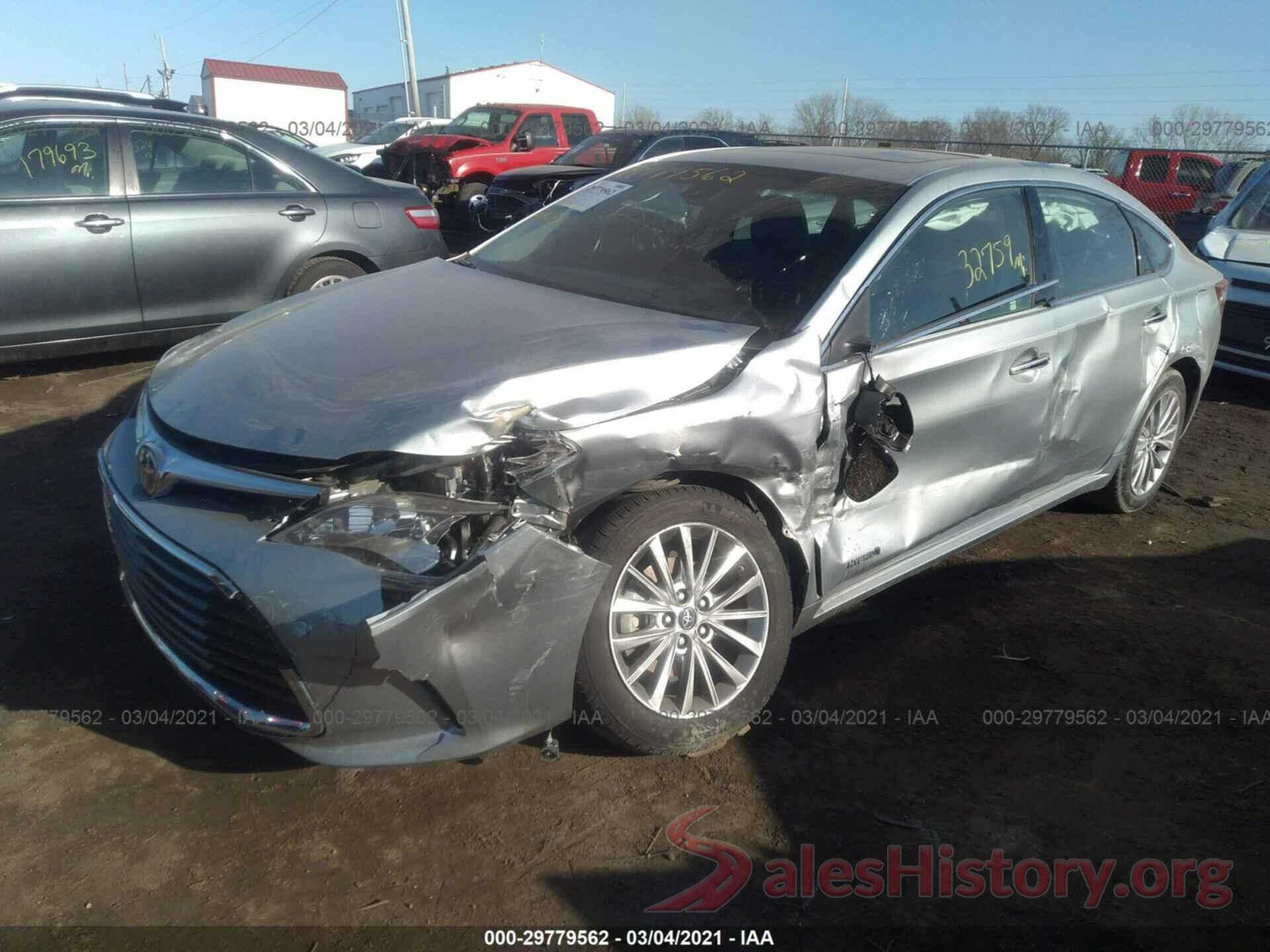 4T1BD1EB1HU059538 2017 TOYOTA AVALON