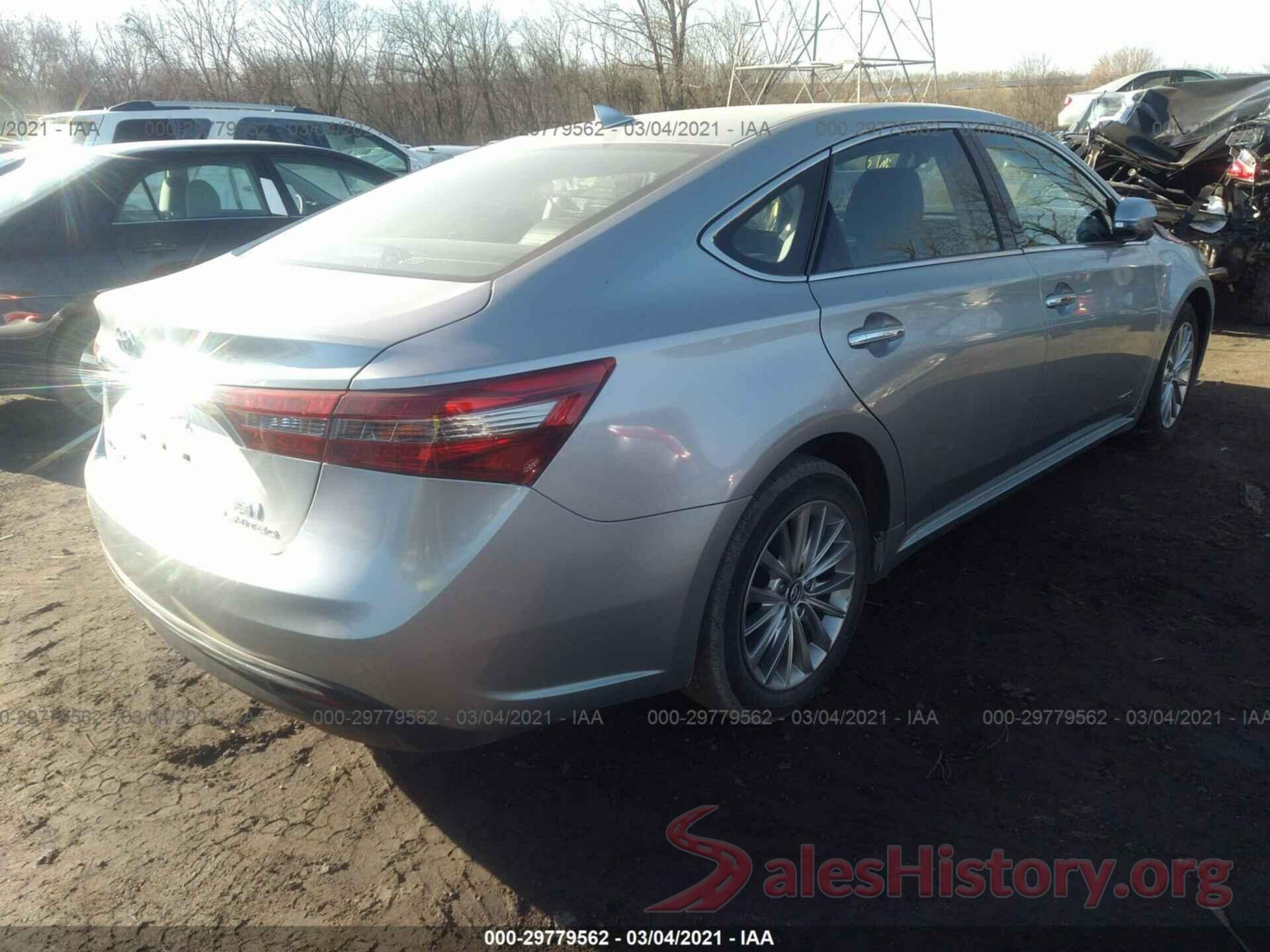 4T1BD1EB1HU059538 2017 TOYOTA AVALON