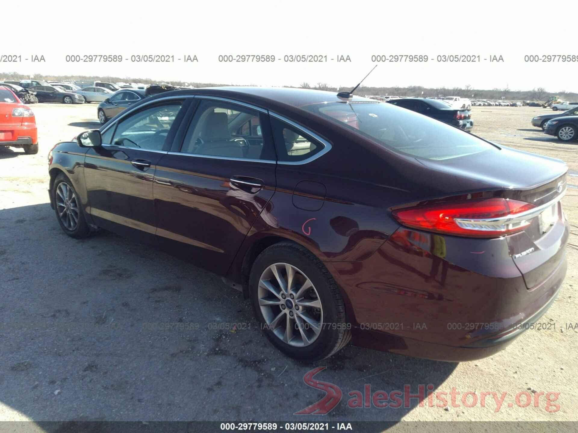 3FA6P0HD1HR129413 2017 FORD FUSION